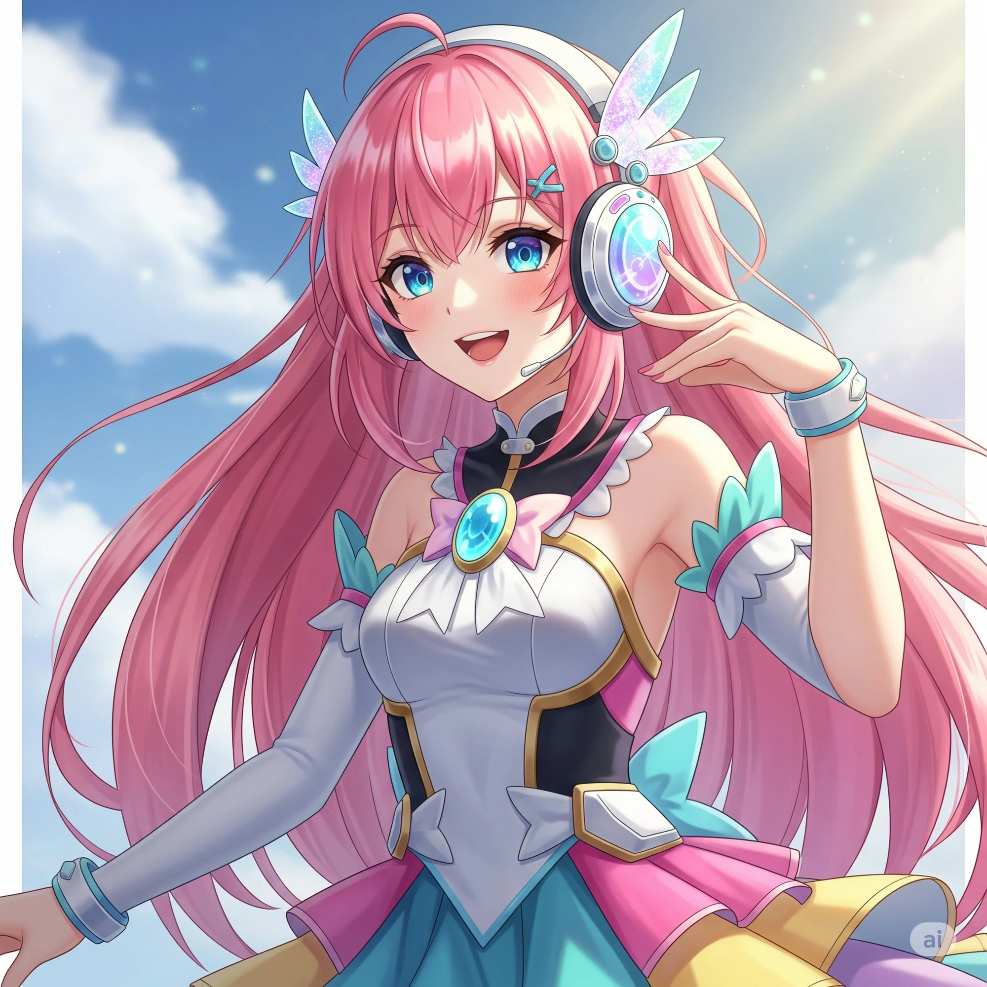 GeminiにAIイラストを作ってもらいました｜スカイ55