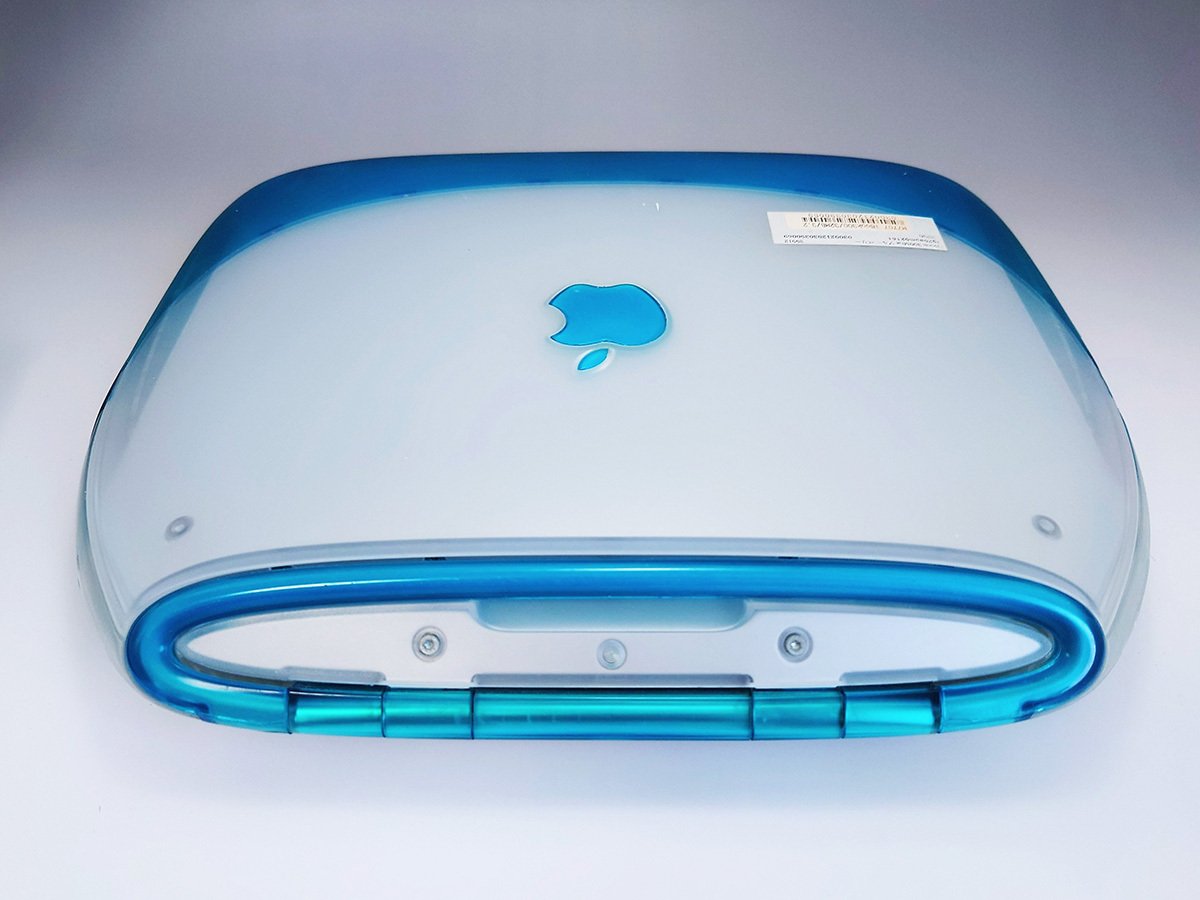 レトロMac】20年前のiBook G3 クラムシェルを起動してみた｜残っ