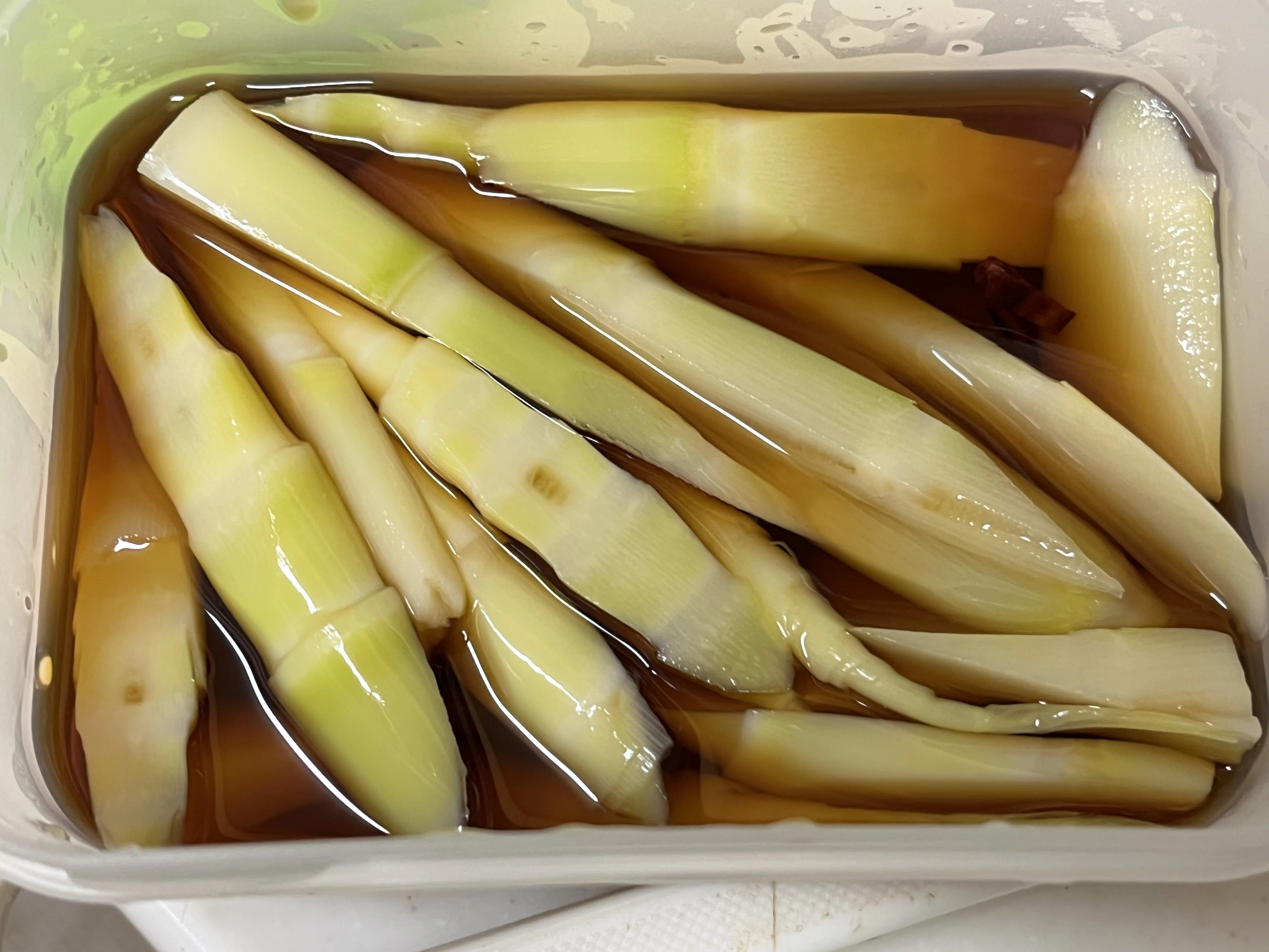 おうちで漬物（？）】#50 根曲がり竹の下処理法の比較、おかずにも