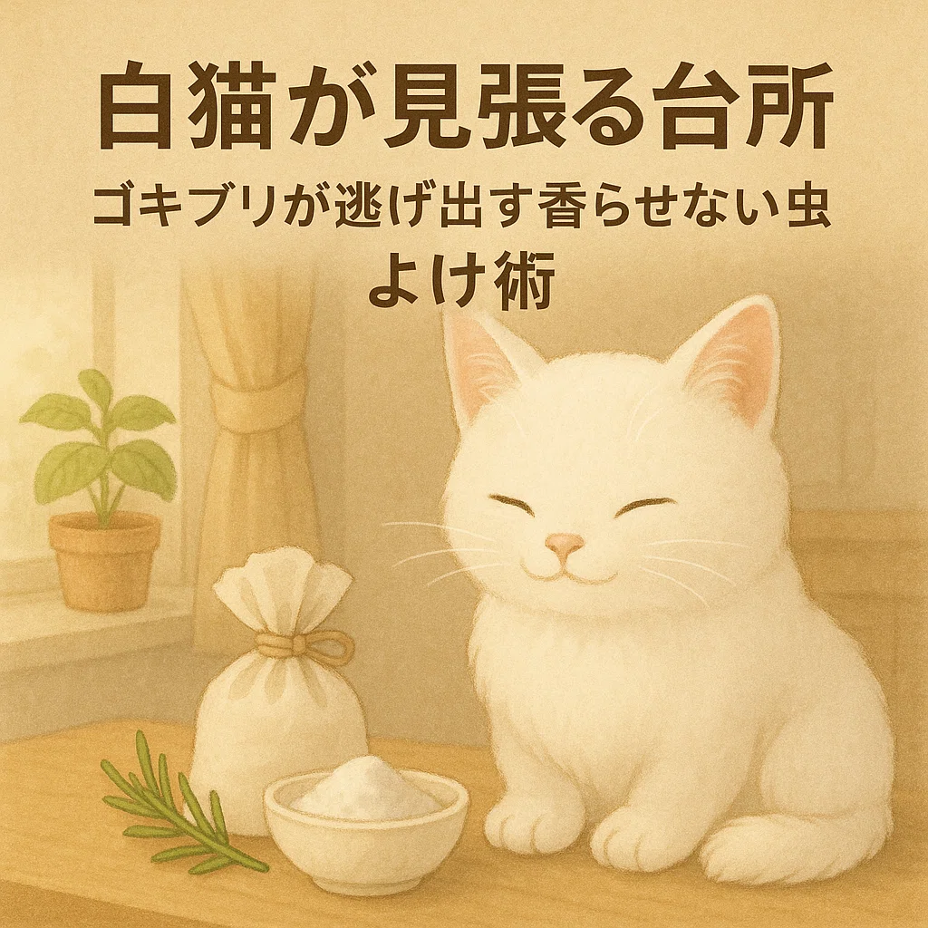 Living Quietly with a White Cat | Odorless Insect Repellent Techniques ...
