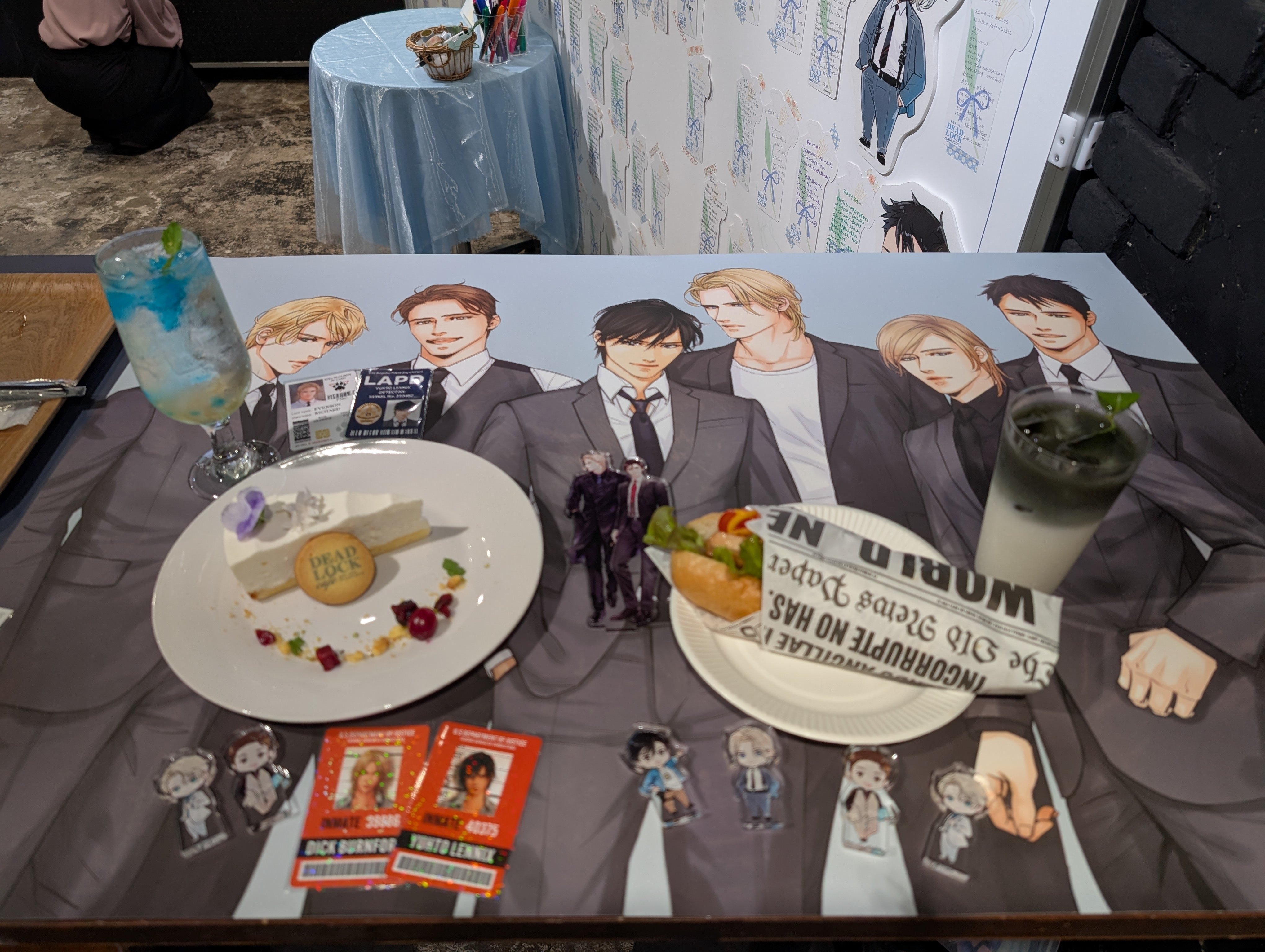 英田サキ先生追悼コラボカフェ DEADLOCKcafeレポート ｜さくらナビスケ