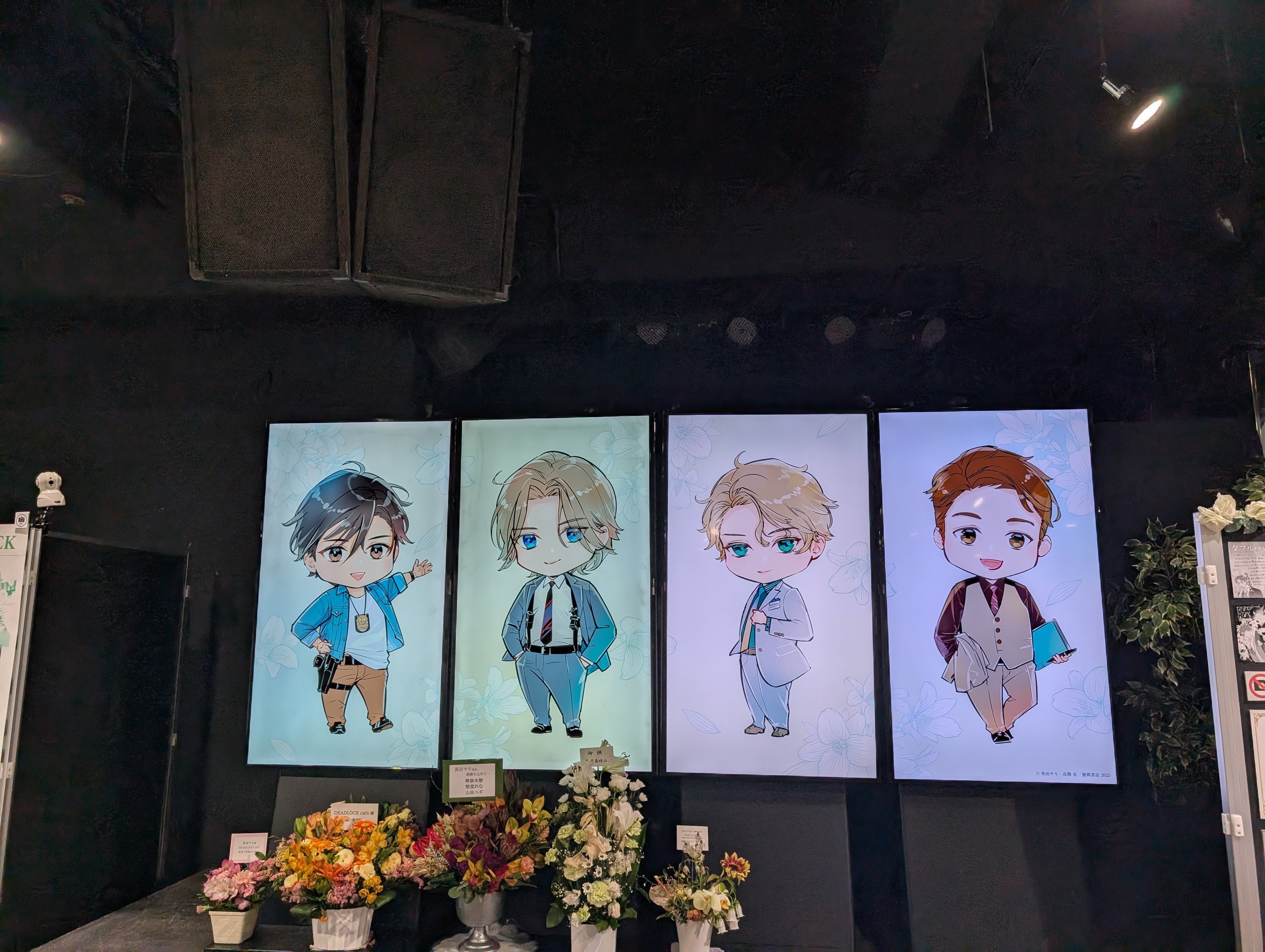 英田サキ先生追悼コラボカフェ DEADLOCKcafeレポート ｜さくらナビスケ