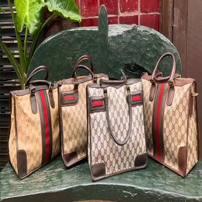 希少 70's Vintage オールドグッチ ボストンバッグ オールドグッチ入荷！70年もの、80年もの、90年もの、、当てられ