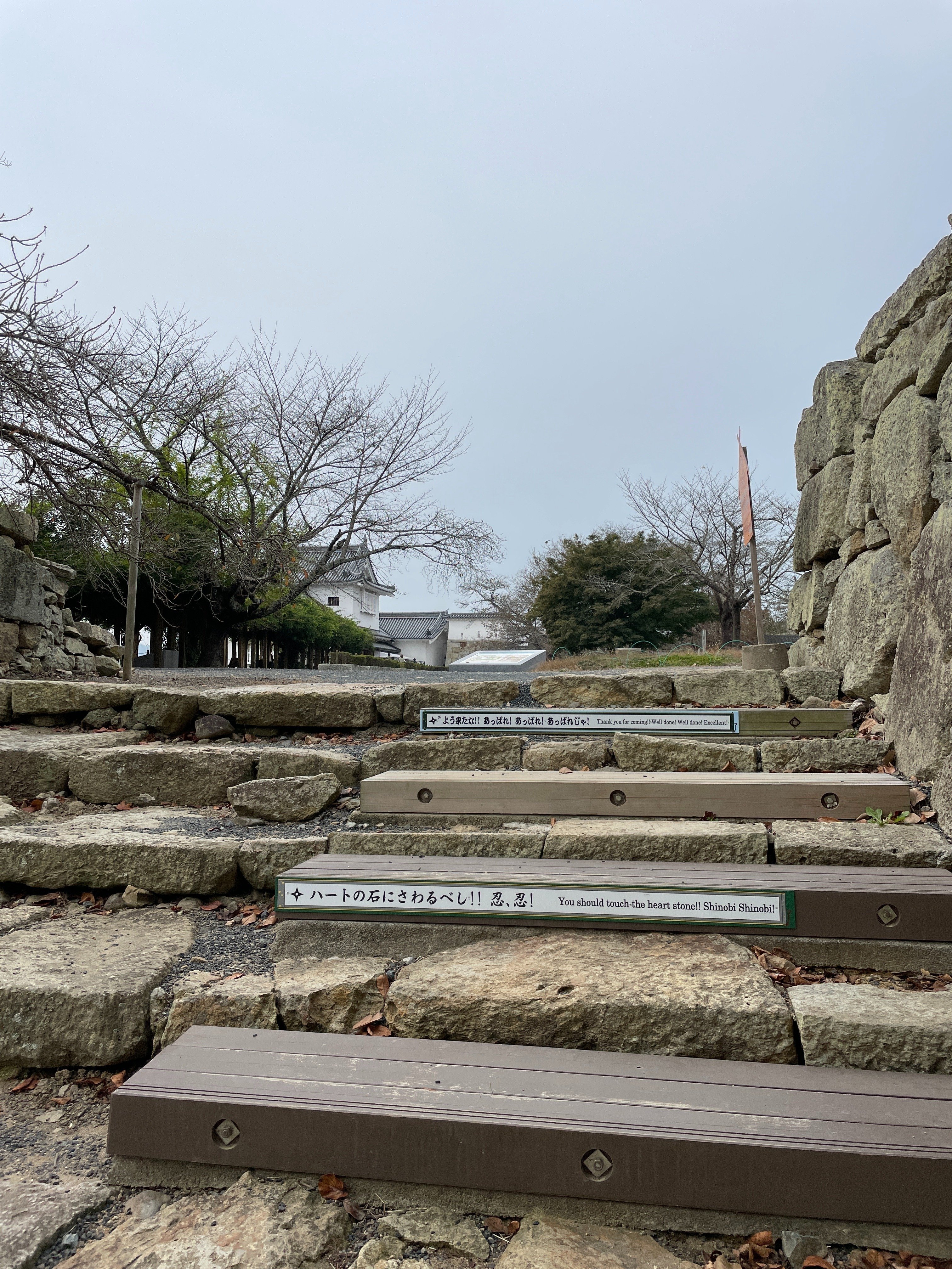 津山城の重厚な石垣はロックかも？ 【森家→越前系松平家】岡山県津山