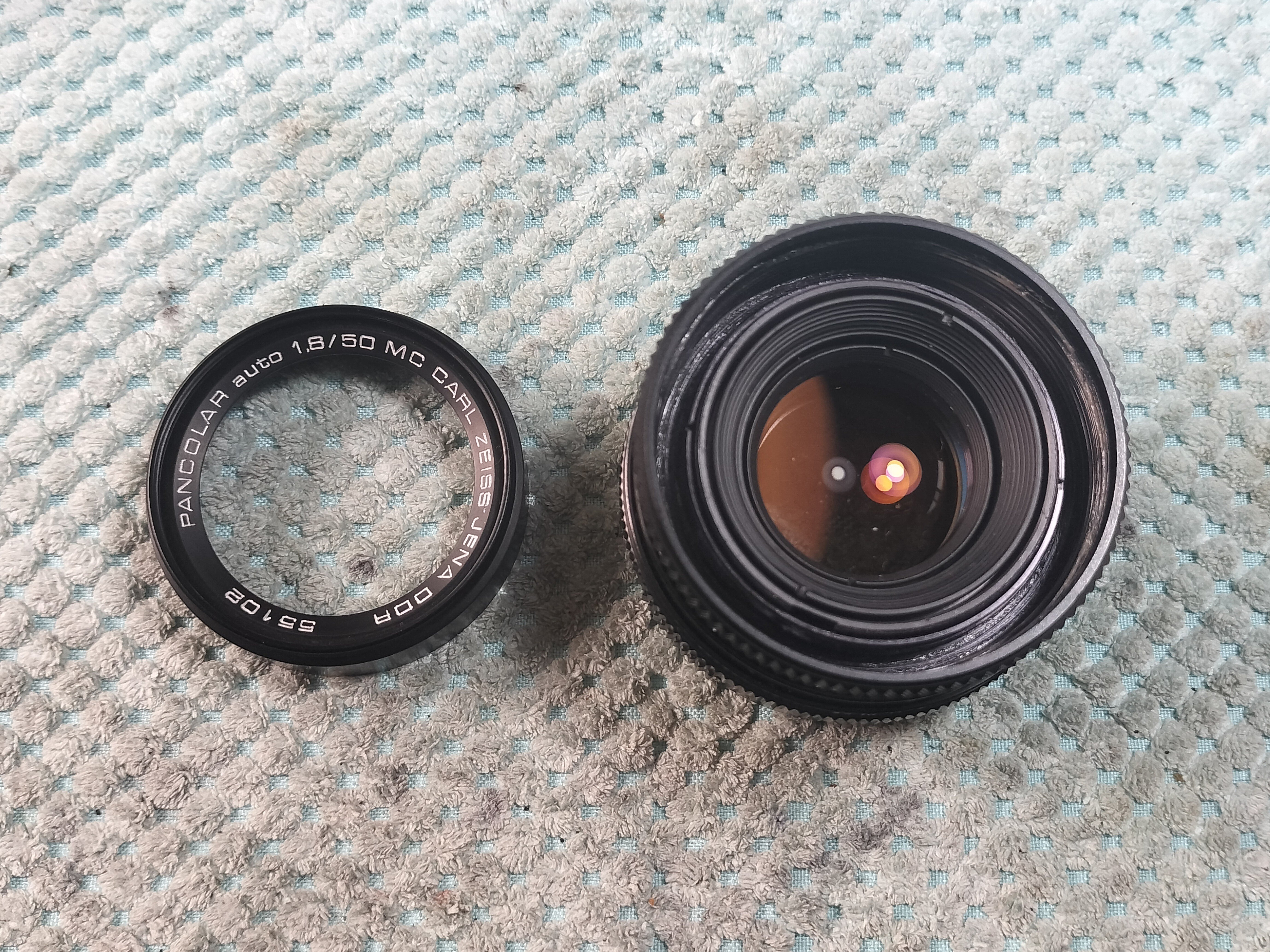 Carl Zeiss Jena DDR MC Pancolar 50mm F1.8の分解｜フィルムカメラ