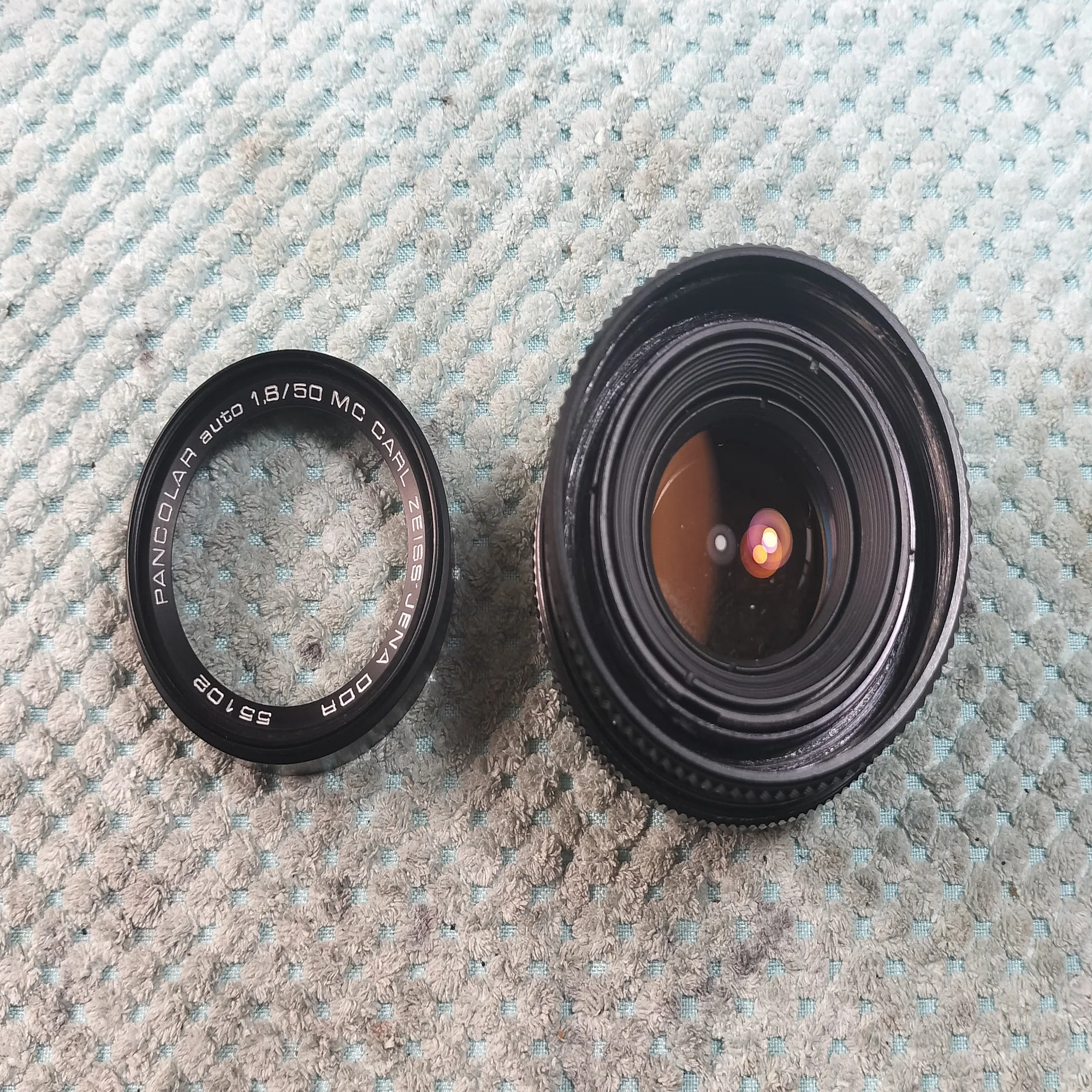Carl Zeiss Jena DDR MC Pancolar 50mm F1.8の分解｜フィルムカメラ 
