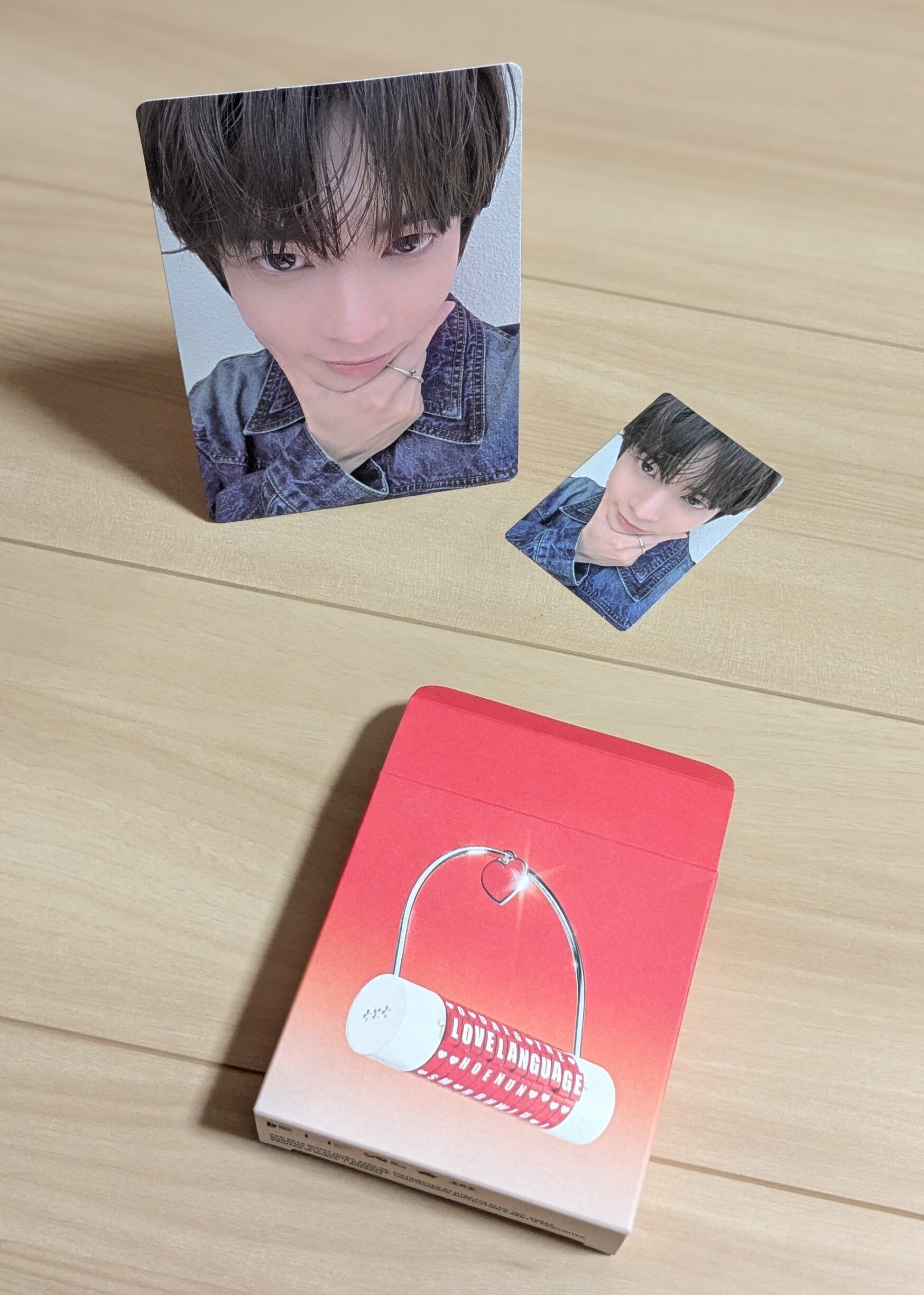 TXT Lovelanguage サノクセット　スビンフォトスタンド 開封静止画】EP.3｜TXT:Love Language子リスちゃんと目が合った💗(で