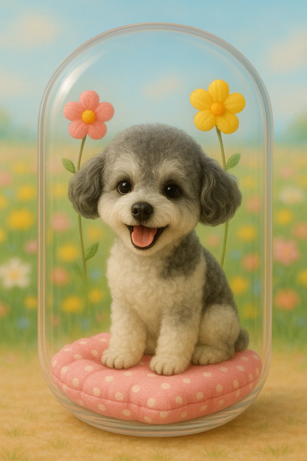 Chibi Rv I Tried Putting Cute Doggies in Gachapon | Realistic x Chibi Character ...
