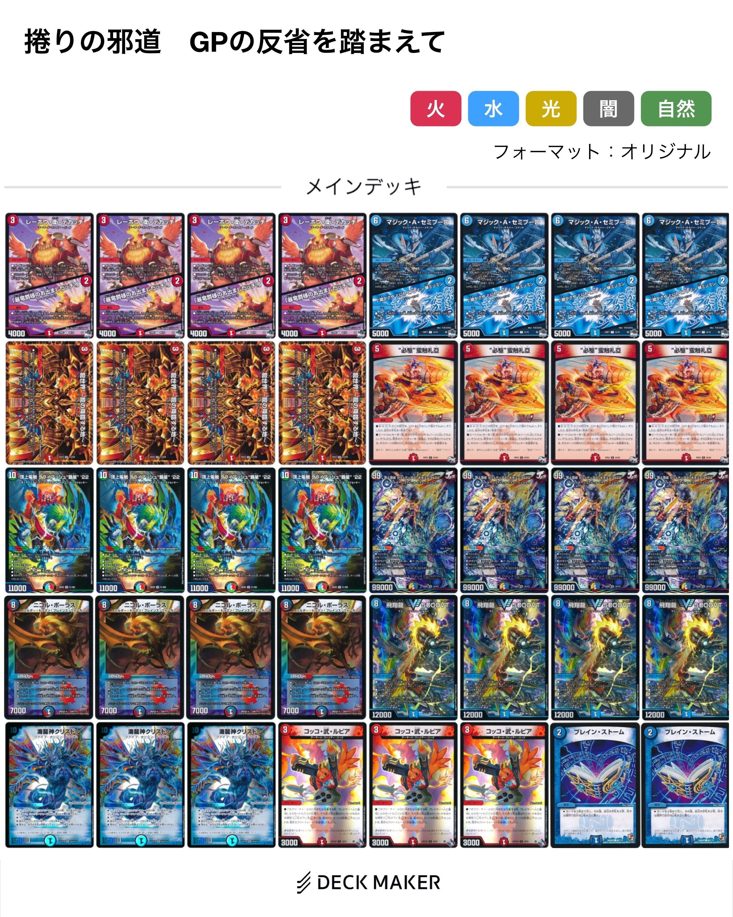 GPオリジナル4ー3】赤青覇星【もう一つの呼び声】｜ゆーと