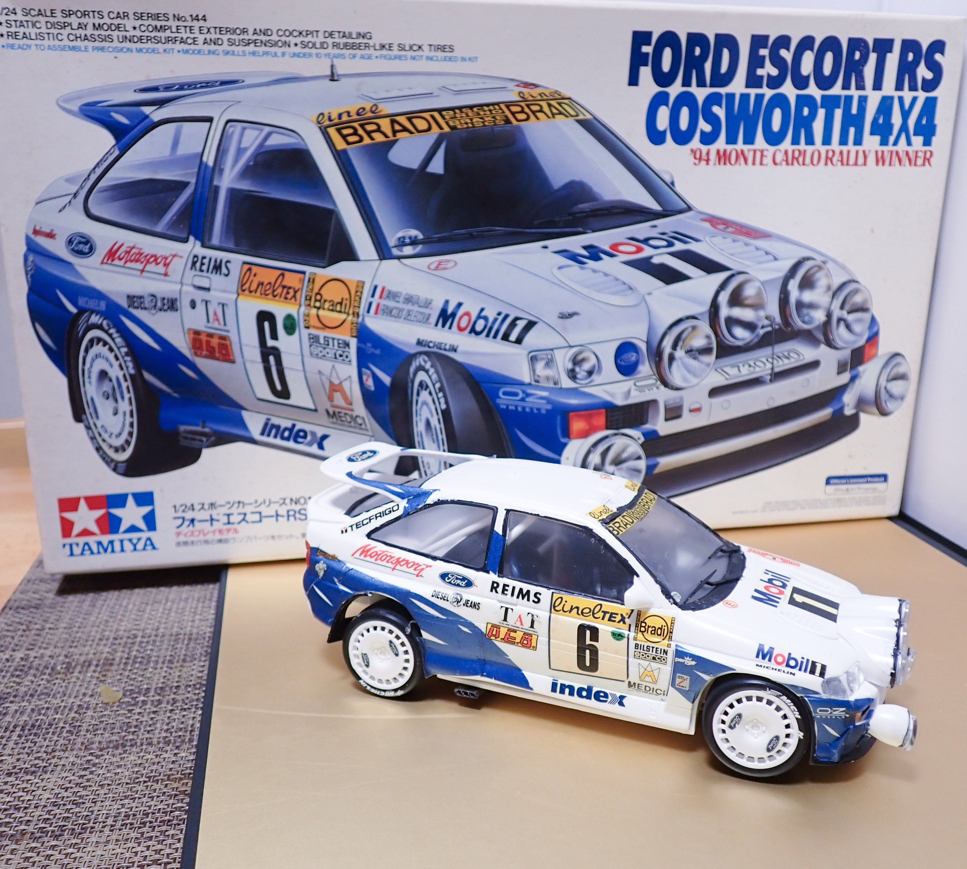 タミヤ フォード・エスコート RSコスワース（中古プラモ）｜セる