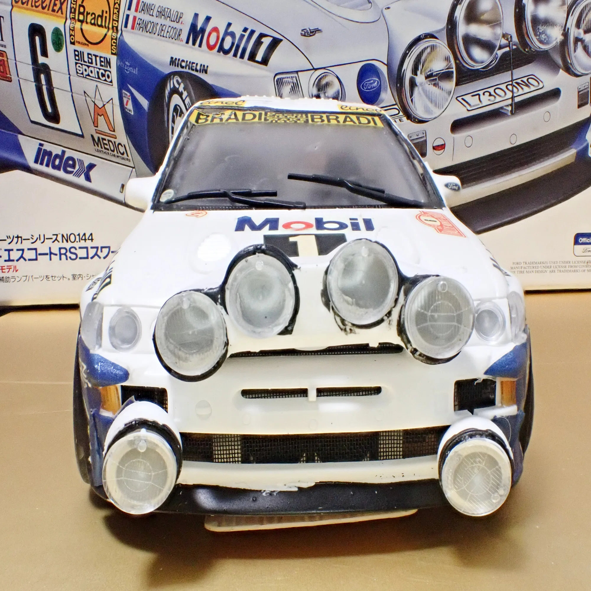 タミヤ フォード・エスコート RSコスワース（中古プラモ）｜セるしうす