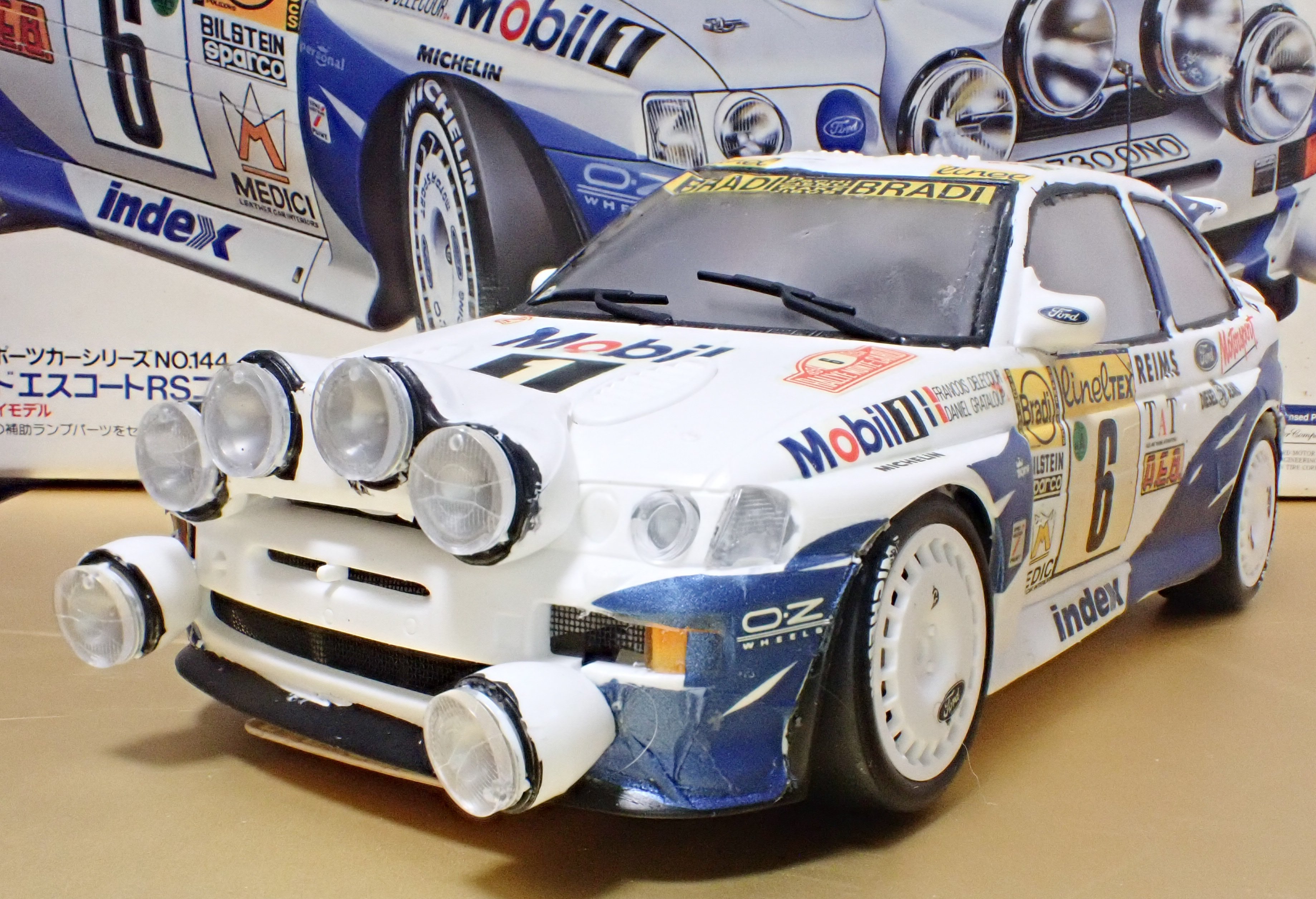 タミヤ フォード・エスコート RSコスワース（中古プラモ）｜セるしうす