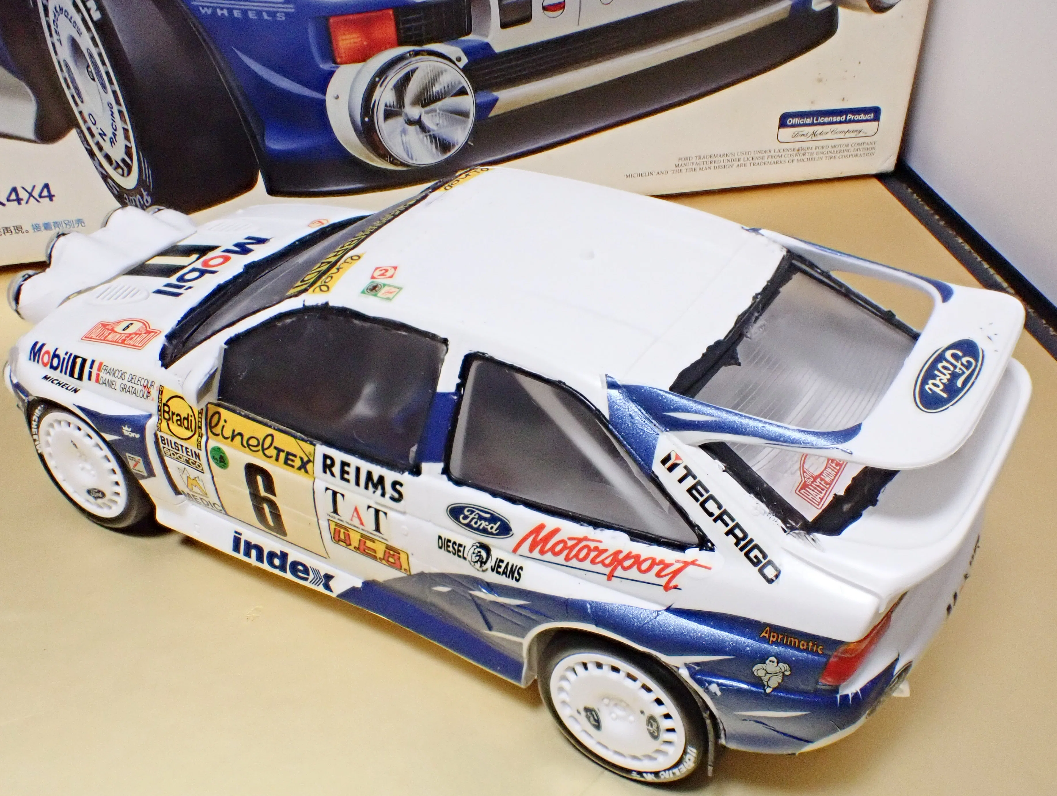 タミヤ フォード・エスコート RSコスワース（中古プラモ）｜セるしうす