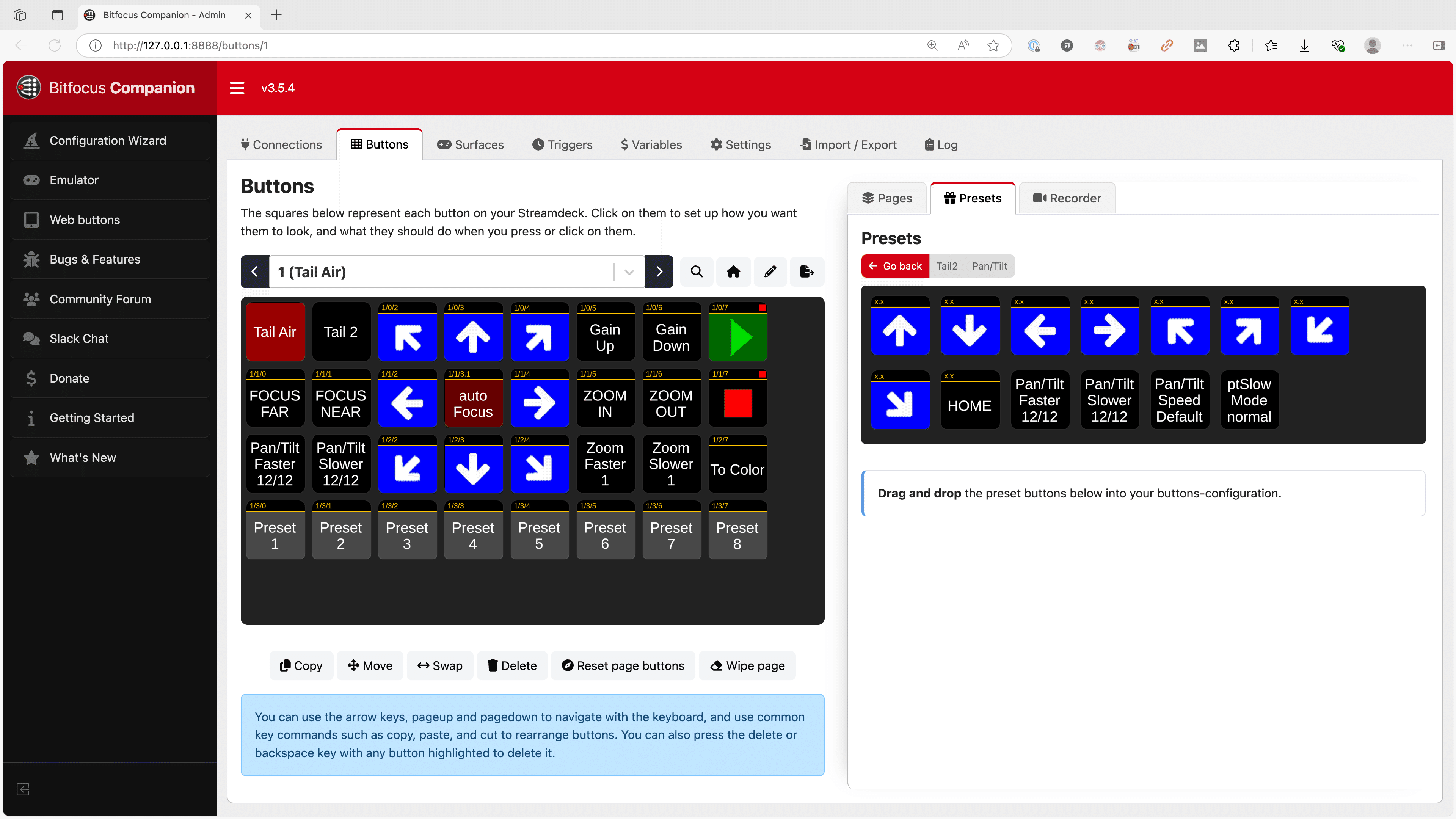 PTZカメラをStream Deckから操作する 〜VISCA over IPを使い、OBSBOT