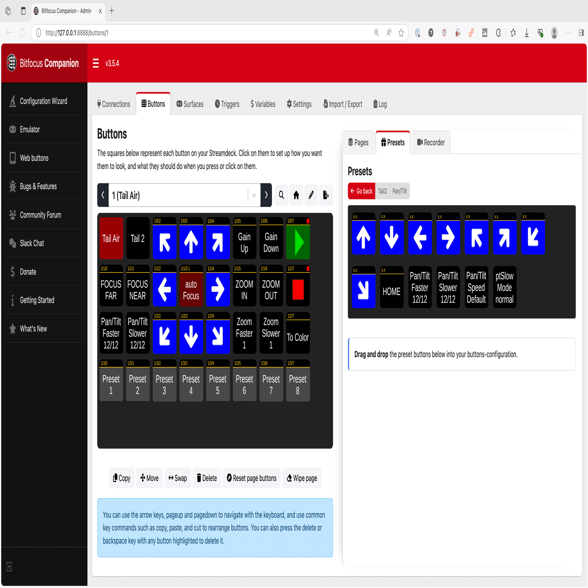 PTZカメラをStream Deckから操作する 〜VISCA over IPを使い、OBSBOT