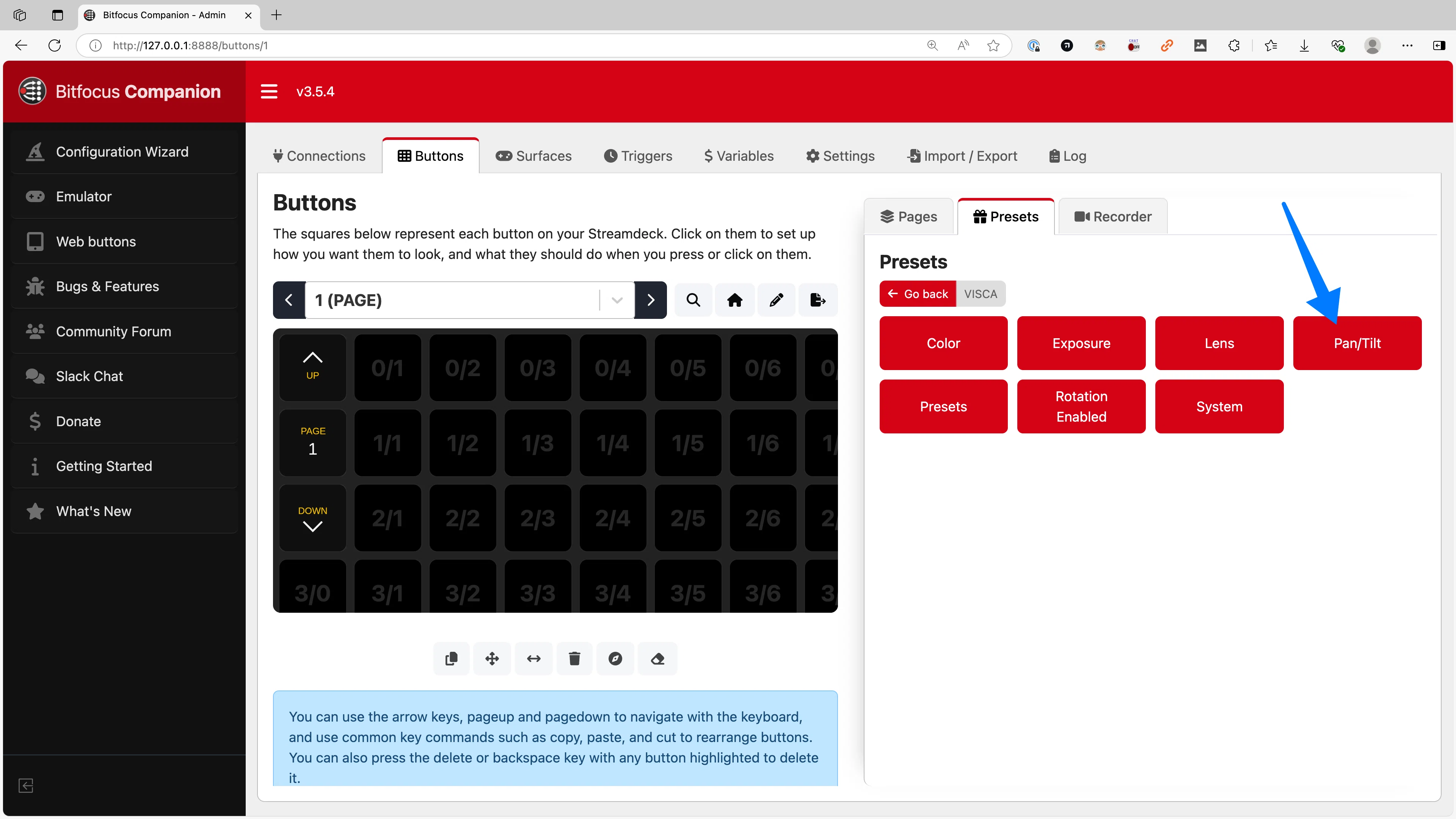 PTZカメラをStream Deckから操作する 〜VISCA over IPを使い、OBSBOT