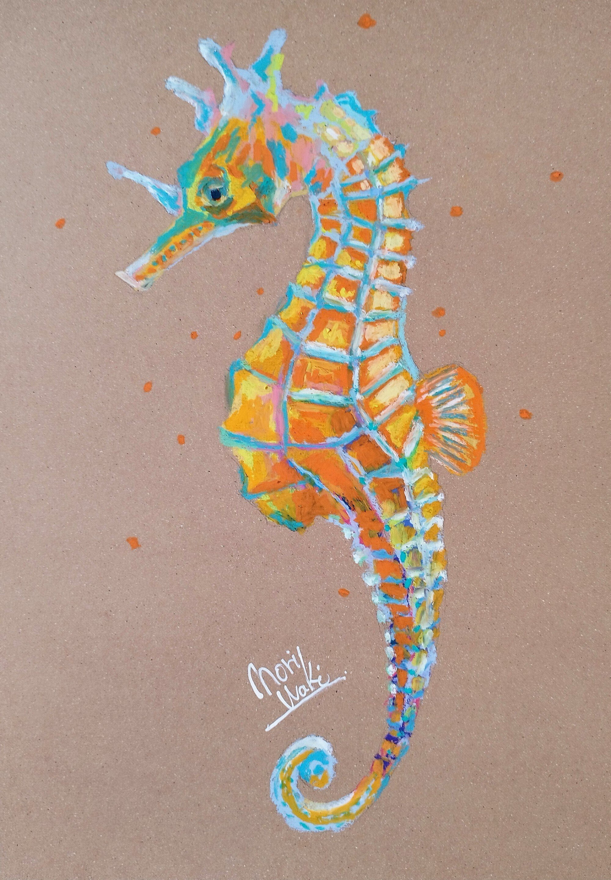 オイルパステルは失敗とは無縁の画材｜森脇由宇のなんやかんや