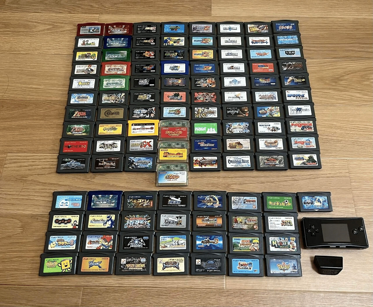 GB GBA ゲームボーイアドバンスソフト 100本セット ダブリあり レトロ