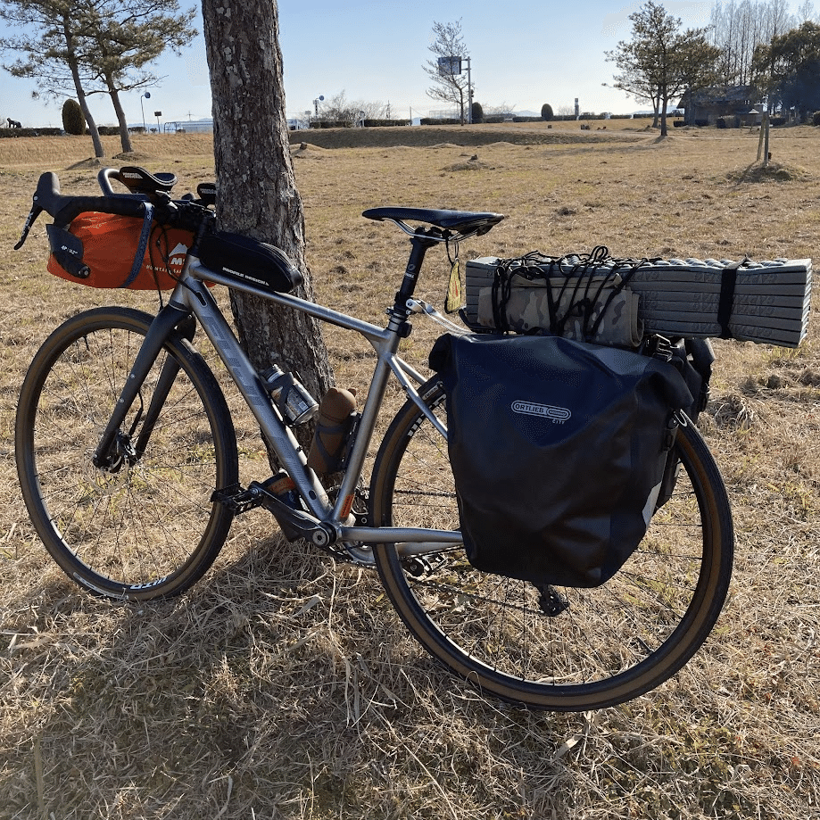 ラージ UKミリタリーサイドバッグ MTB ミニベロ クロスバイクに