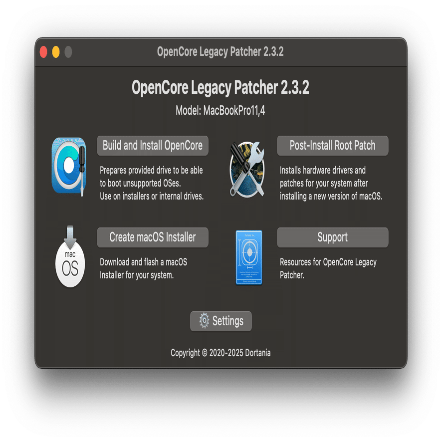 MacBook Pro (15インチ, Mid 2015）にmacOS 13 Venturaをインストール