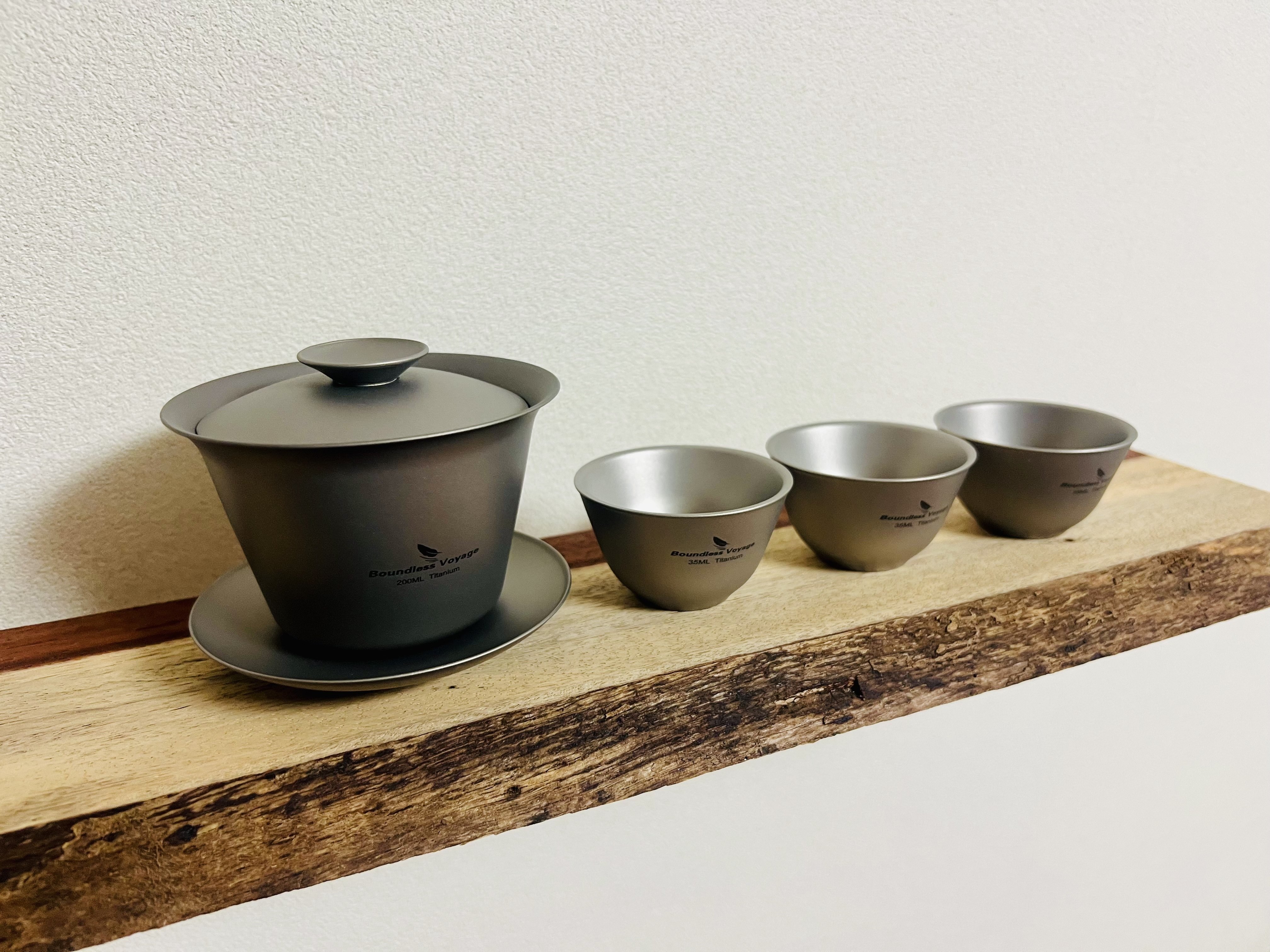 Boundless Voyageのチタン製 茶器レビュー｜ネコエシー