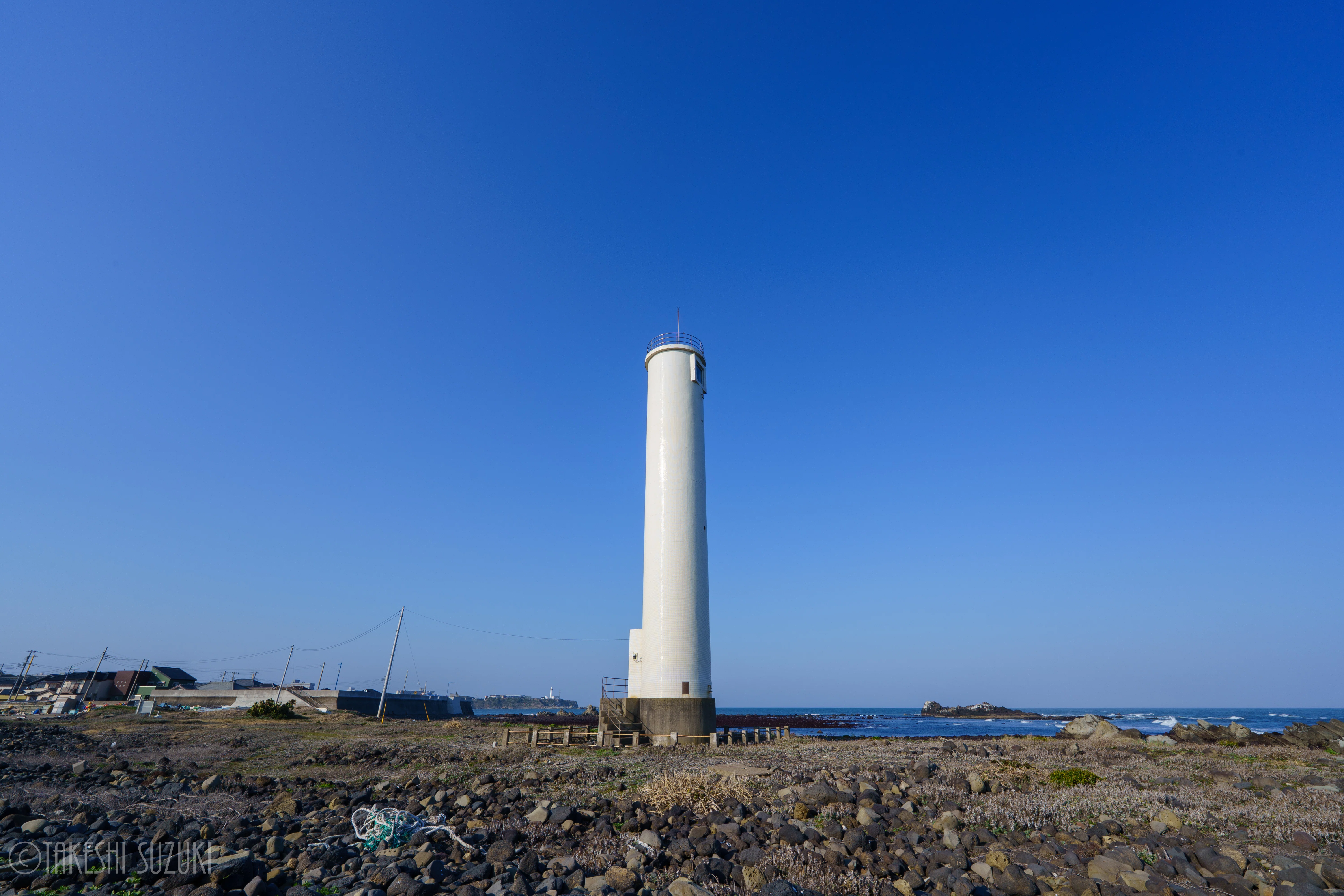 長崎鼻一ノ島照射灯｜千葉県銚子市｜すずきたけし
