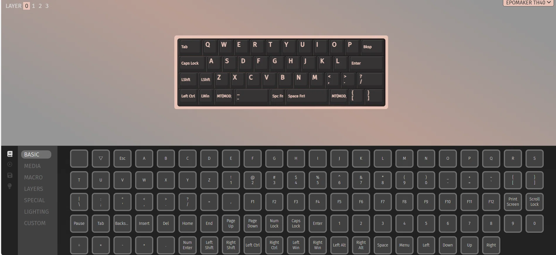 はじめての40％キーボードをライターが使った感想【EPOMAKER TH40
