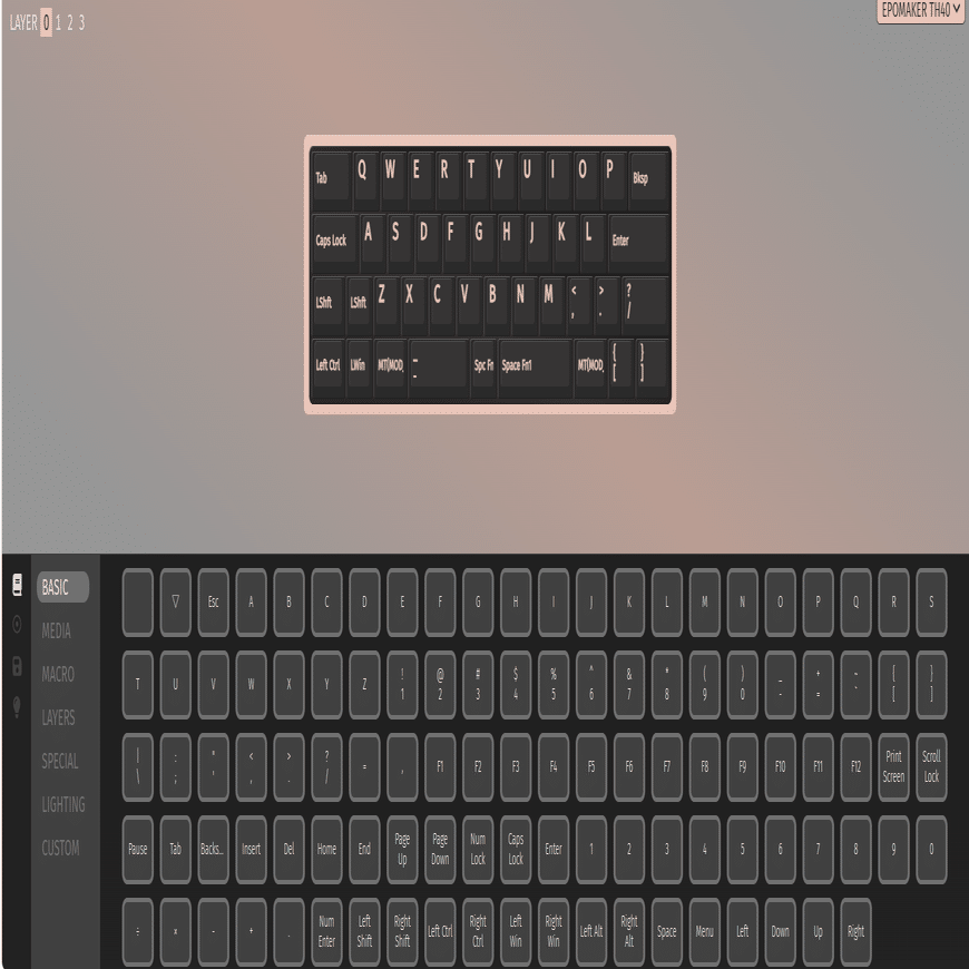 はじめての40％キーボードをライターが使った感想【EPOMAKER TH40