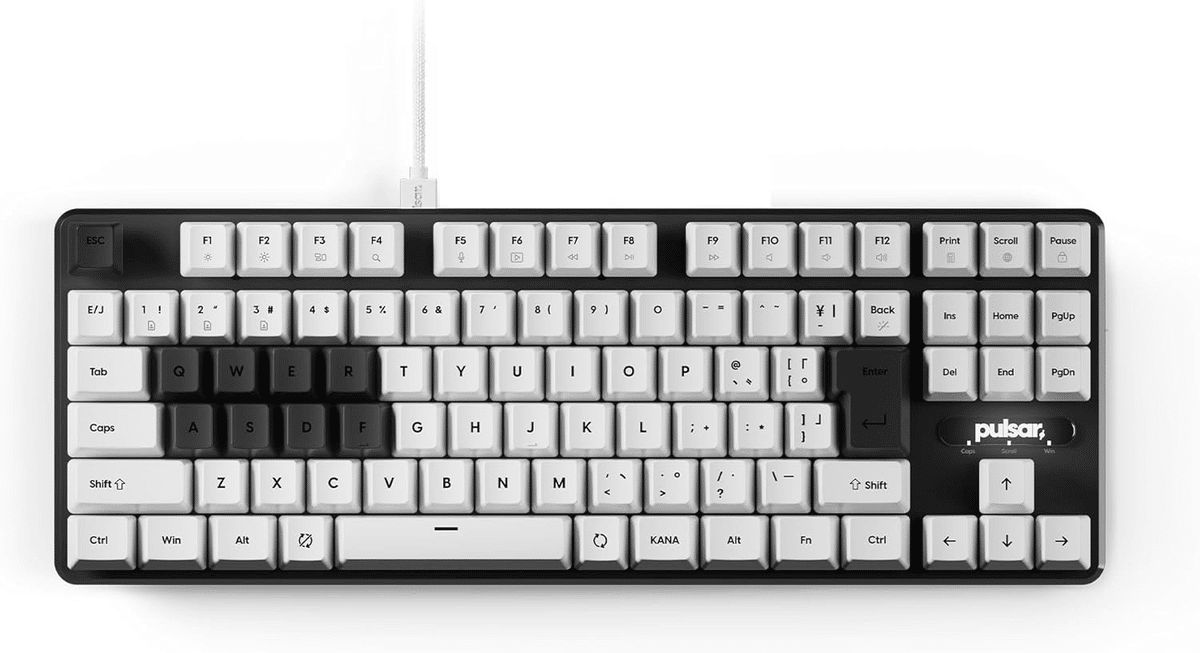 Pulsar Gaming Gears PCMK 2HE TKL ゲーミング キーボード