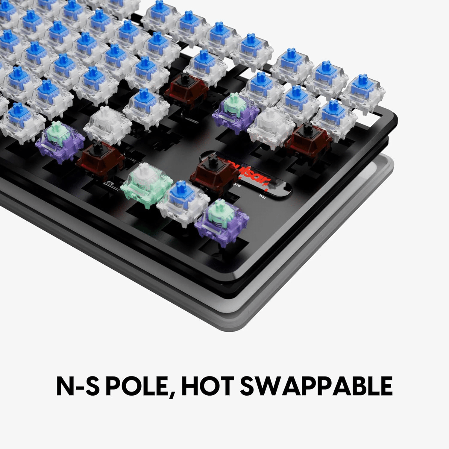 Pulsar Gaming Gears PCMK 2HE TKL ゲーミング キーボード｜GetGadgetGot