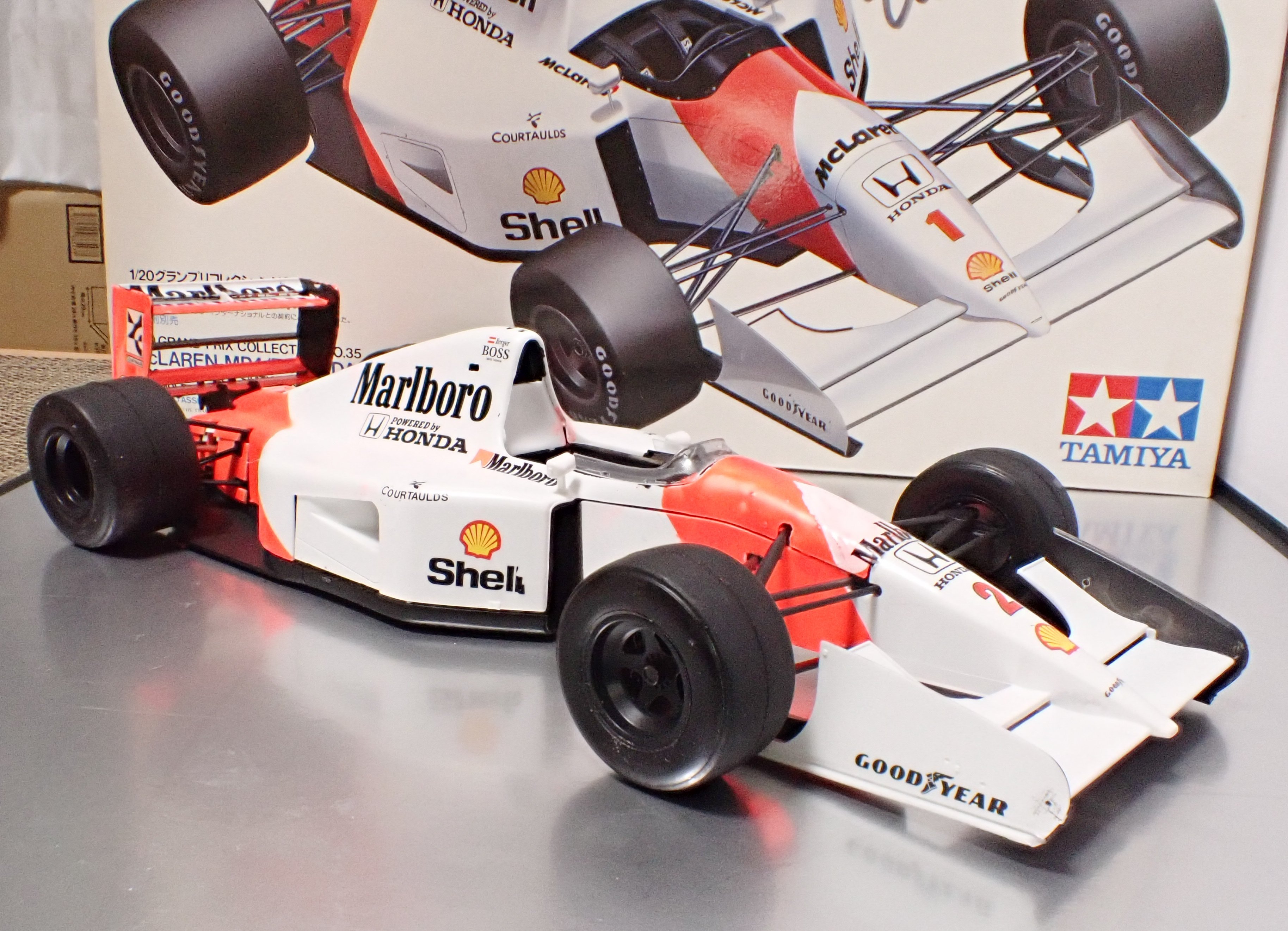タミヤ　レア　非売品1/20グランプリコレクション　マクラーレンMP4/7ホンダ レア物 タミヤ 1/20 マクラーレンMP4/7ホンダ 「グランプリ