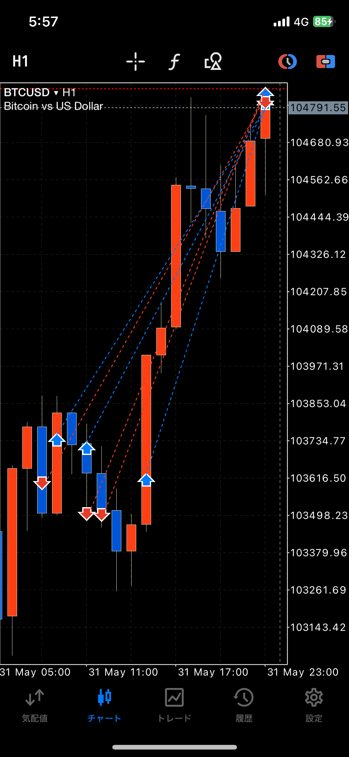 仮想通貨のバイナリーオプション 【2年で10万円を1億円に