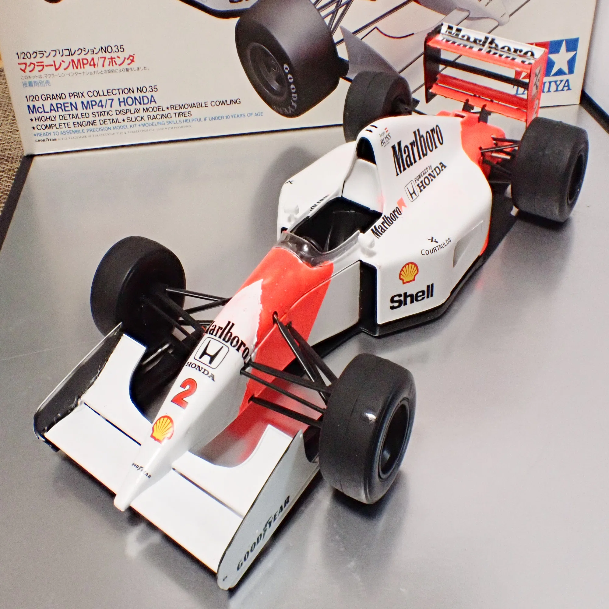 タミヤ マクラーレンMP4/7（中古プラモデル）｜セるしうす