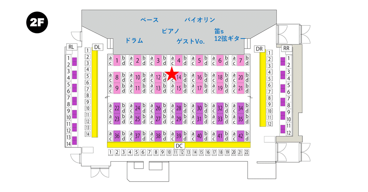 スタジオ地図 Music Journey ver.1.1【ライブメモ】スタジオ地図 Music Journey at Billboard