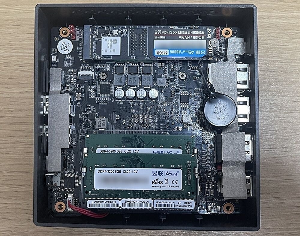 【専用】NS600 Ryzen7 2台まとめて SkyBarium ミニPC Ryzen 7 5700U [2つLANポート]