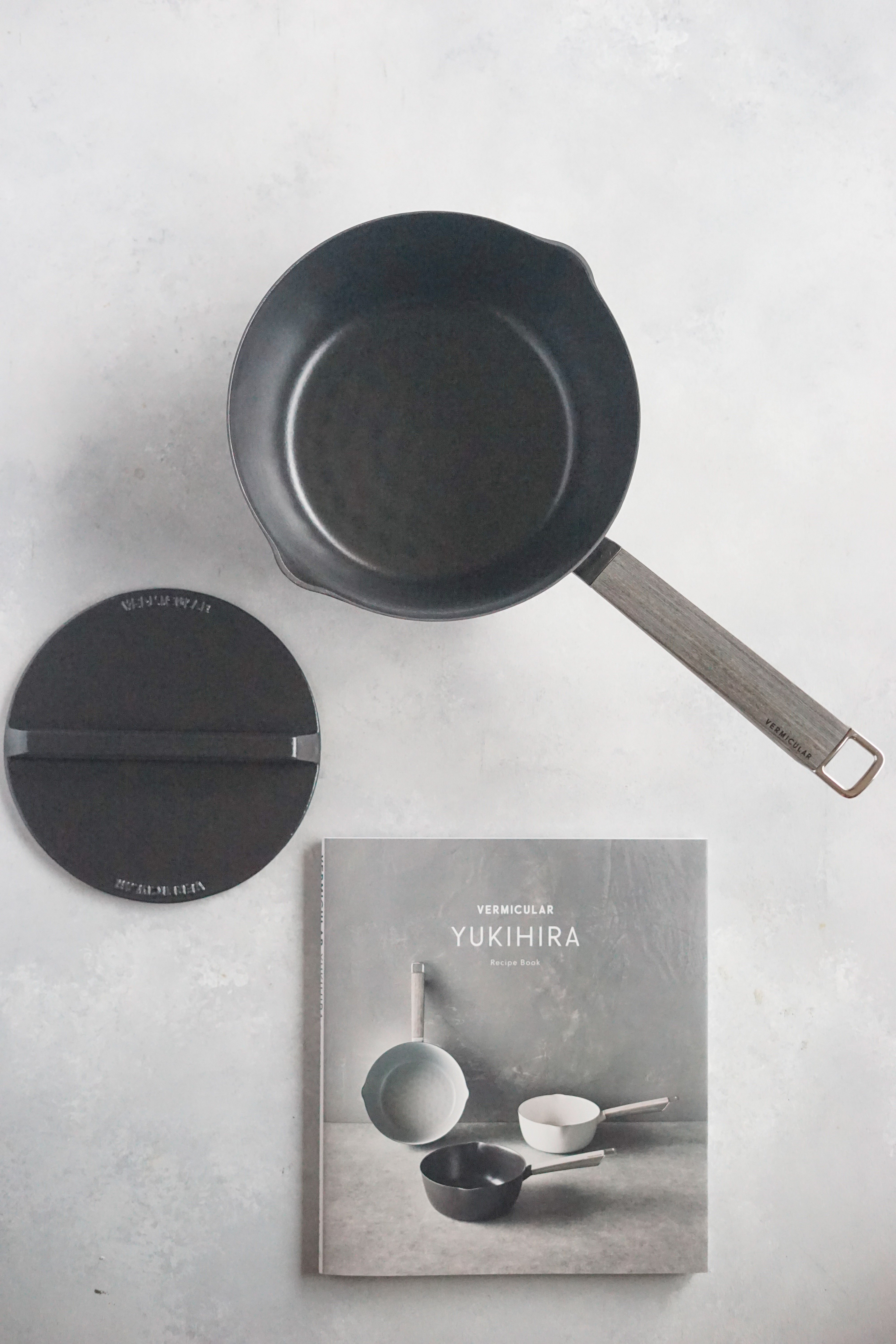 VERMICULAR YUKIHIRA 16㎝ 落とし蓋•レシピ本付き