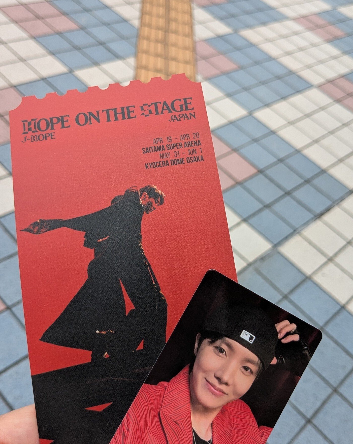 HOPE ON THE STAGE｜京セラドーム行ってきた🐿️💜｜らぴ