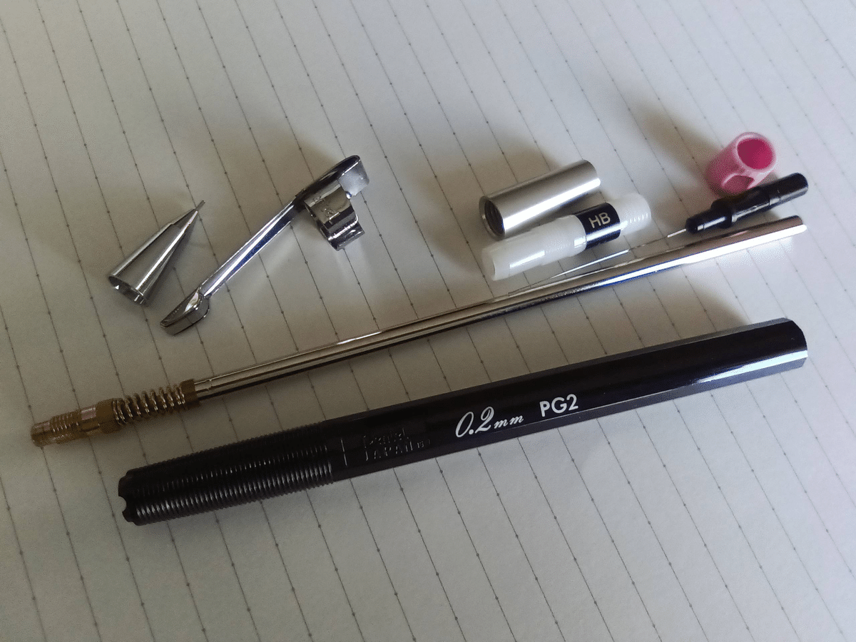 Pentel PG2 箱入り シール付き pg2 シール付き