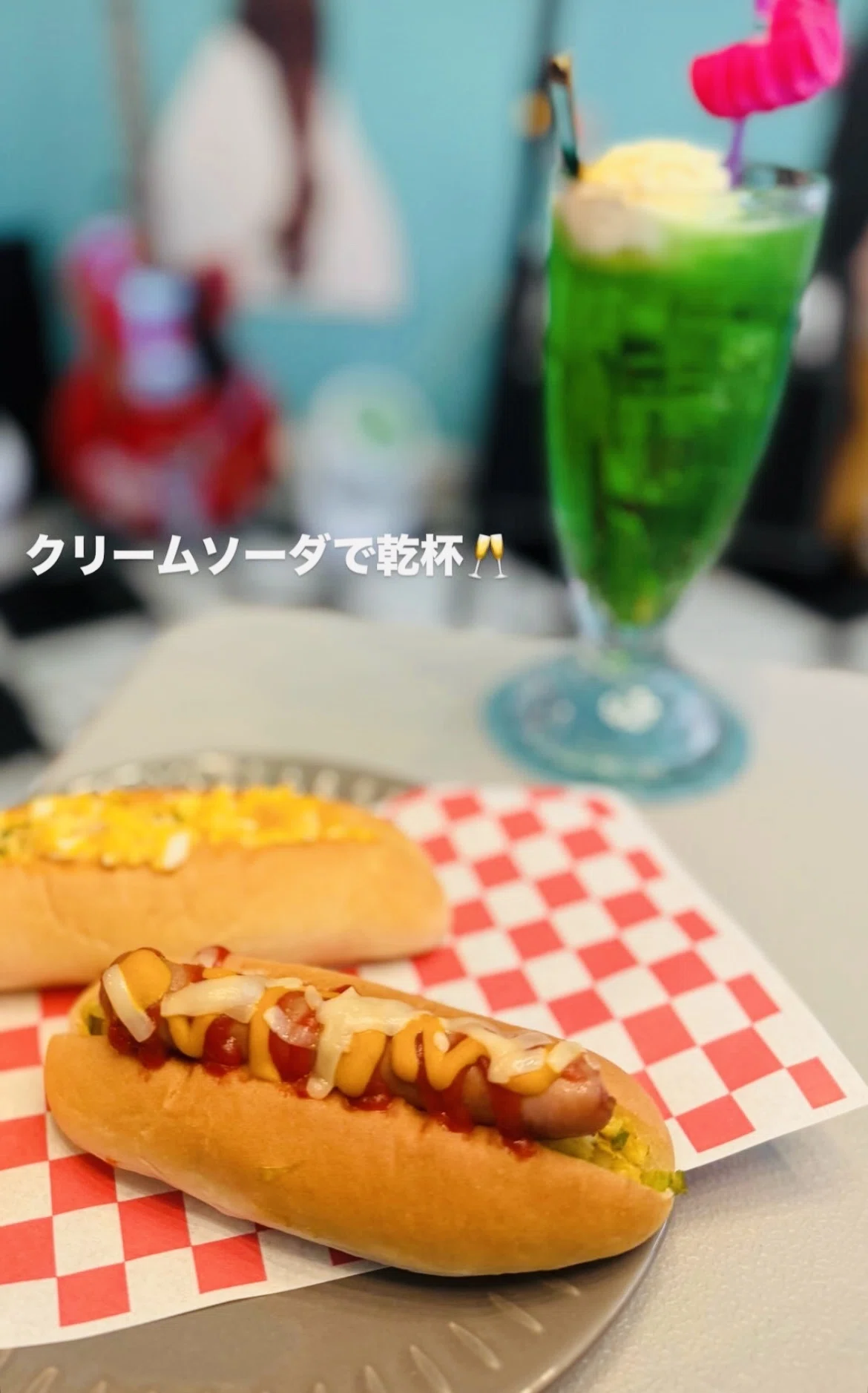 ★ぶどうドット×カフェオレストライプ★ ハンドメイド　リバーシブル　スタイ めちゃ楽しかった、カフェ ハニーデップで開催した、オールディーズ