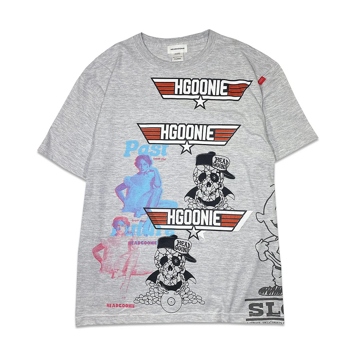 マルチプリントTシャツ｜大八木未来(HEADGOONIE)