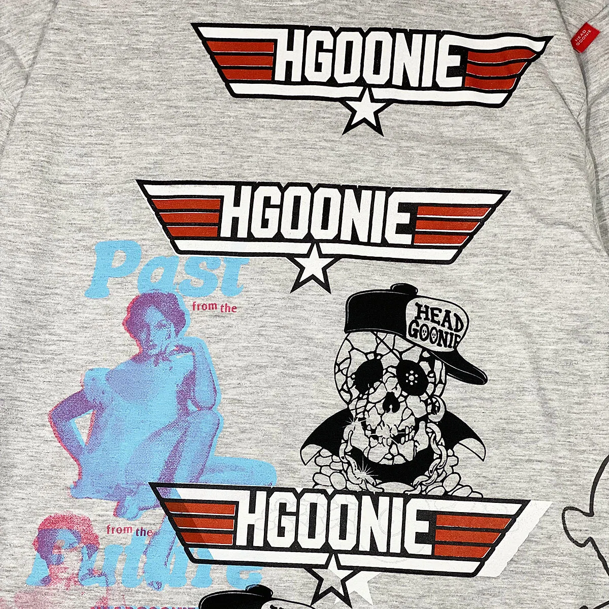 マルチプリントTシャツ｜大八木未来(HEADGOONIE)