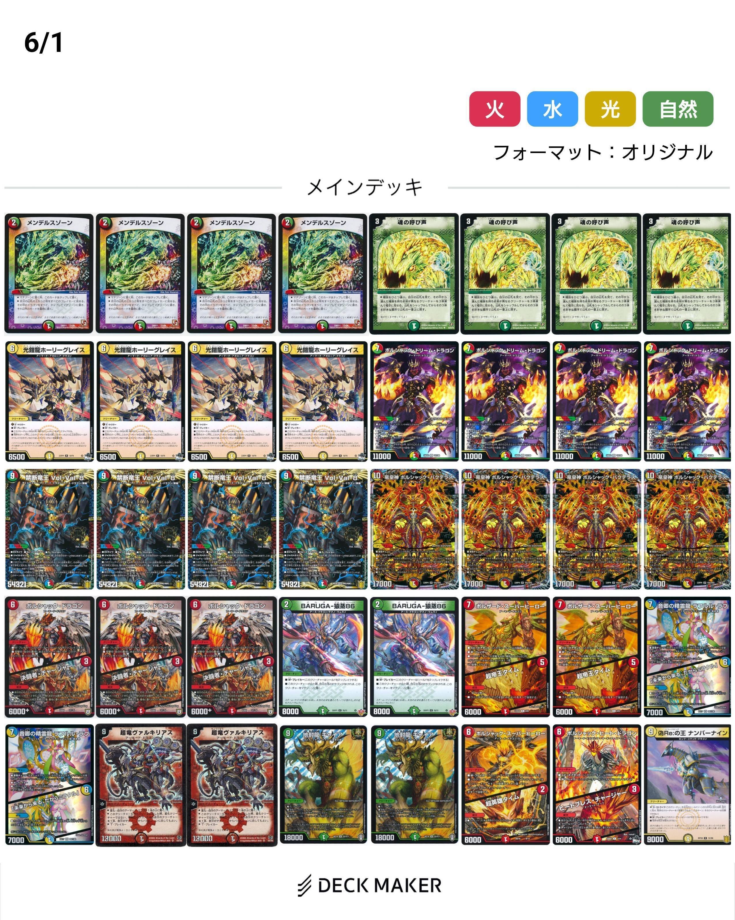 リースボルシャック デッキ