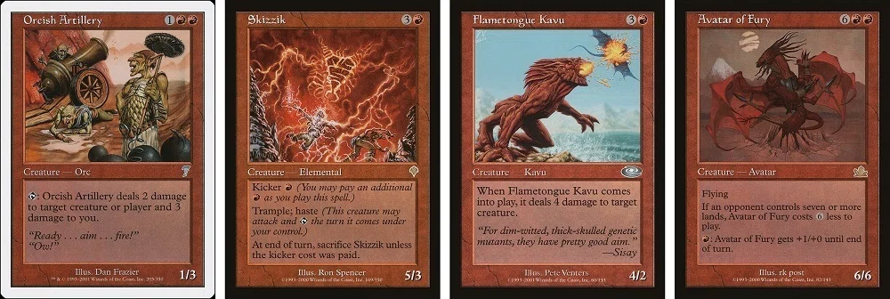 憤怒の化身 MTG 憤怒 foil