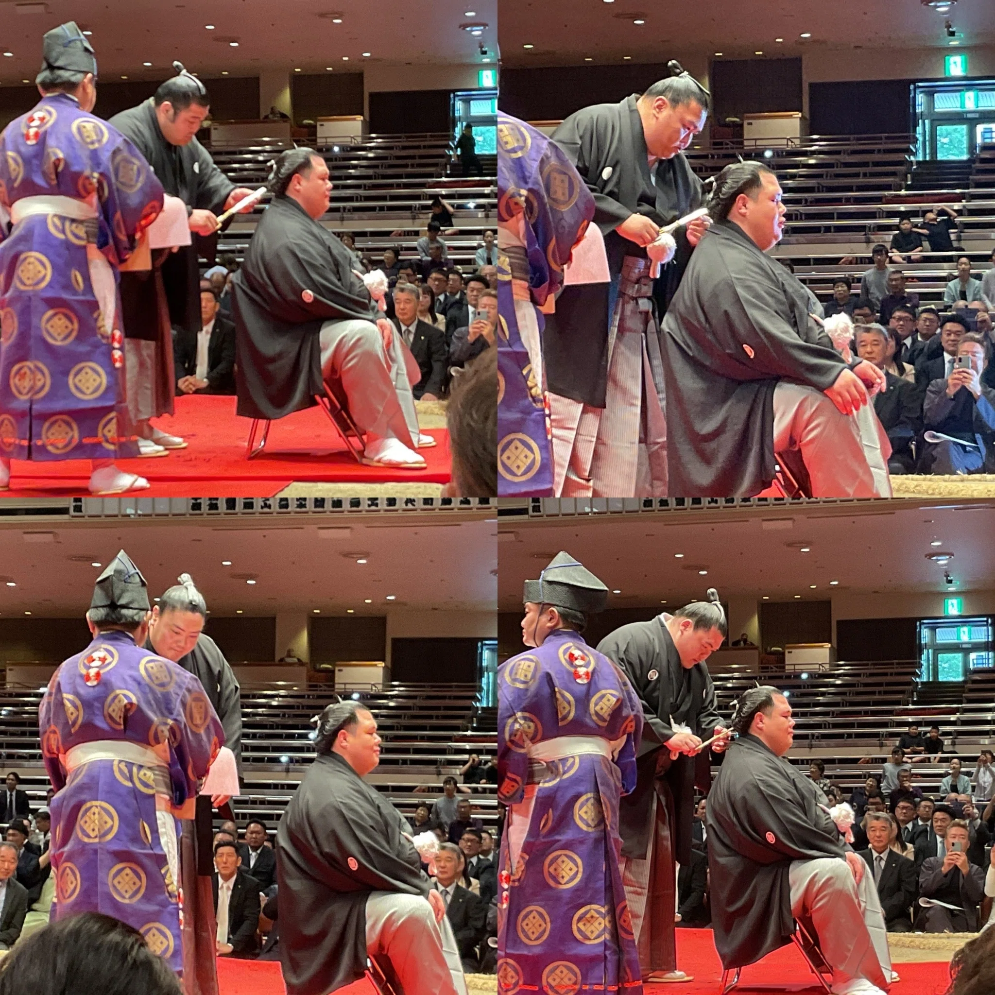 阿武咲の断髪式に出席。写真を撮り過ぎたので【前編】｜野猿（やえん）