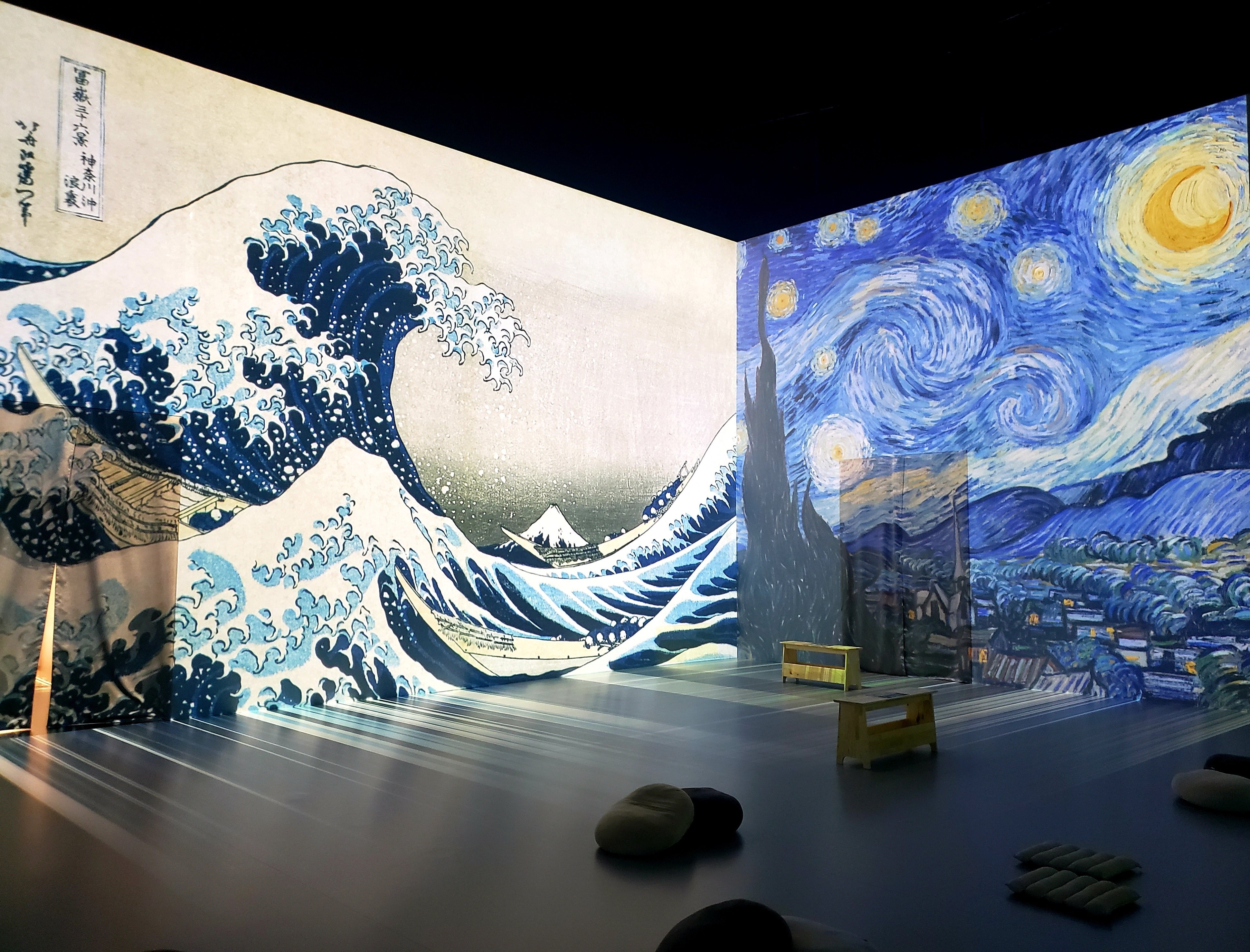 Immersive Museum OSAKA 2025 印象派と浮世絵 ～ゴッホと北斎、モネと