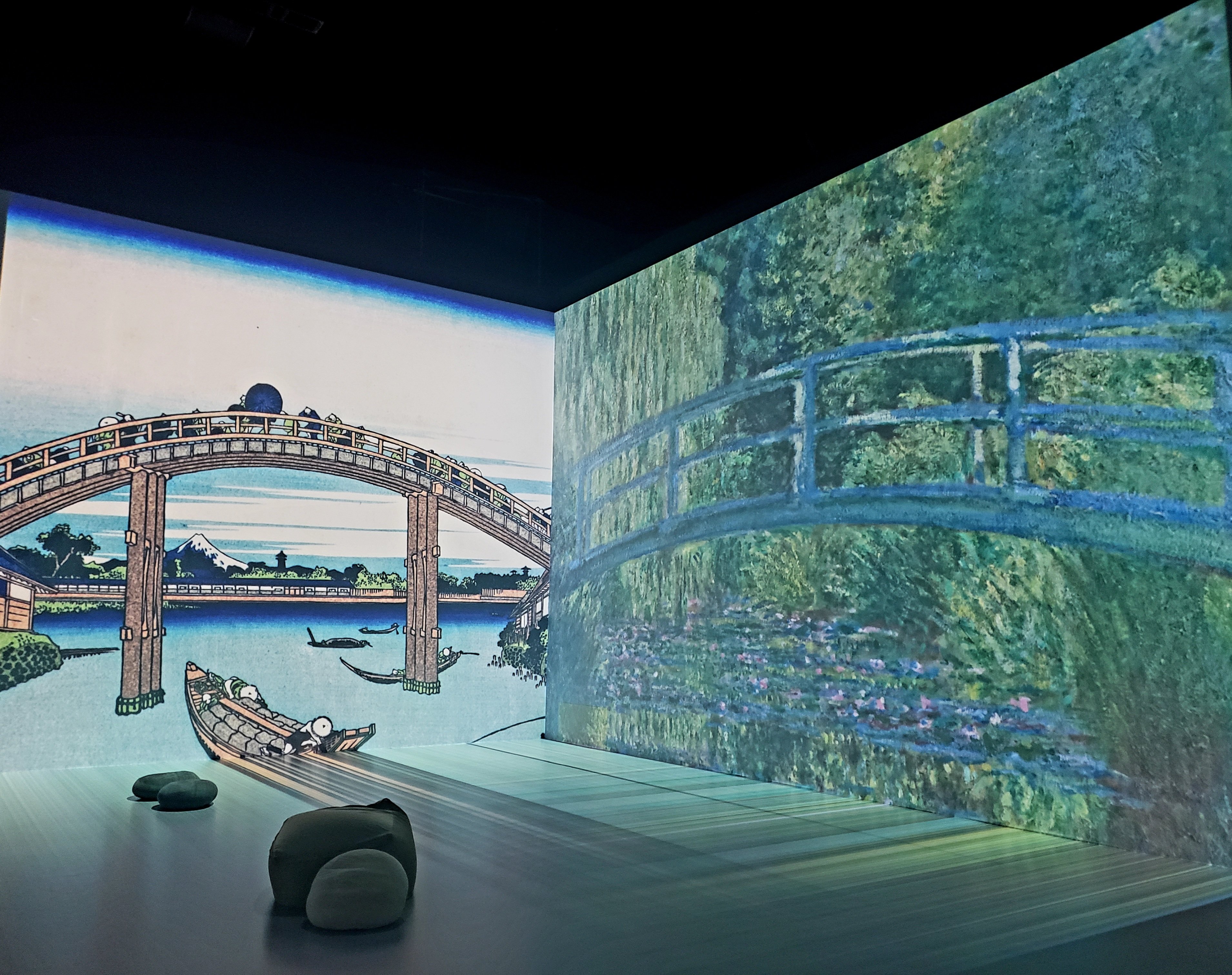 Immersive Museum OSAKA 2025 印象派と浮世絵 ～ゴッホと北斎、モネと