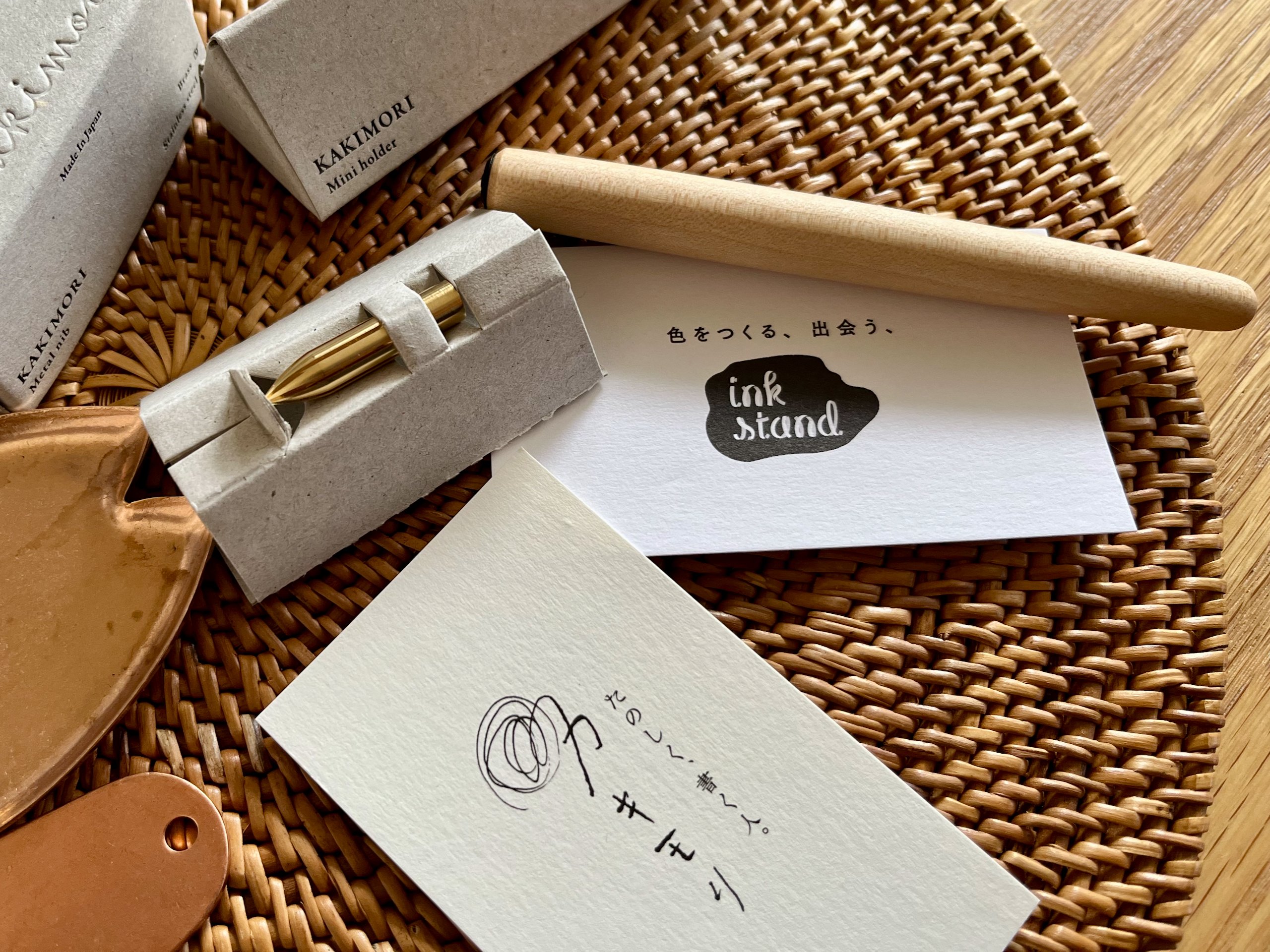 Kakimori kakimori カキモリ つけペン デザートアイアンウッド