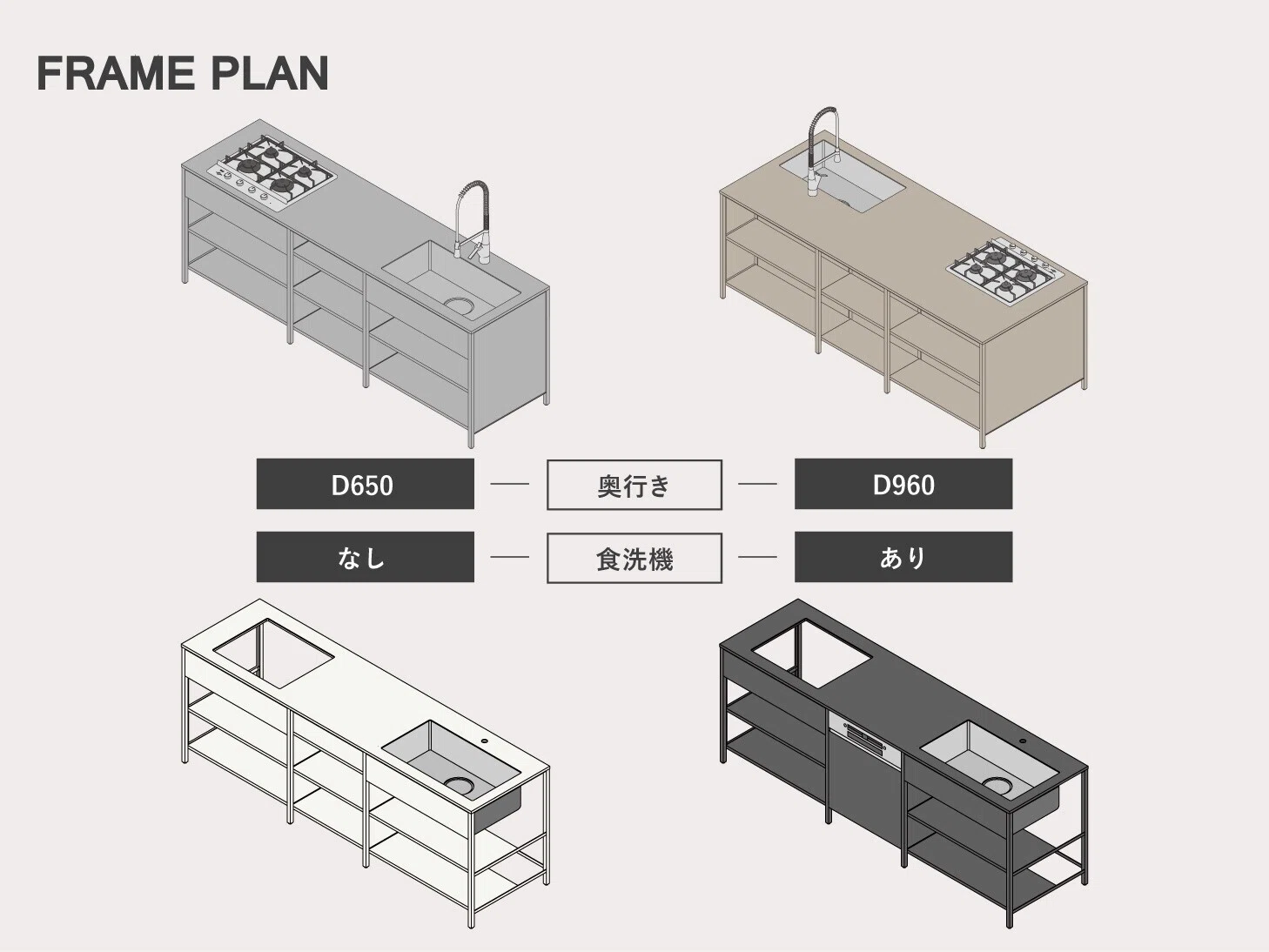 ekrea Parts.エクレアパーツからのメール。【あのキッチンがお手頃価格