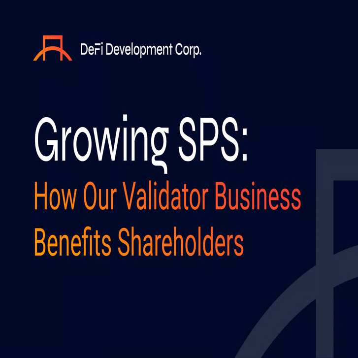 1株あたりSOLを増やす：バリデータ事業がDFDV株主にもたらす利益｜Sushie