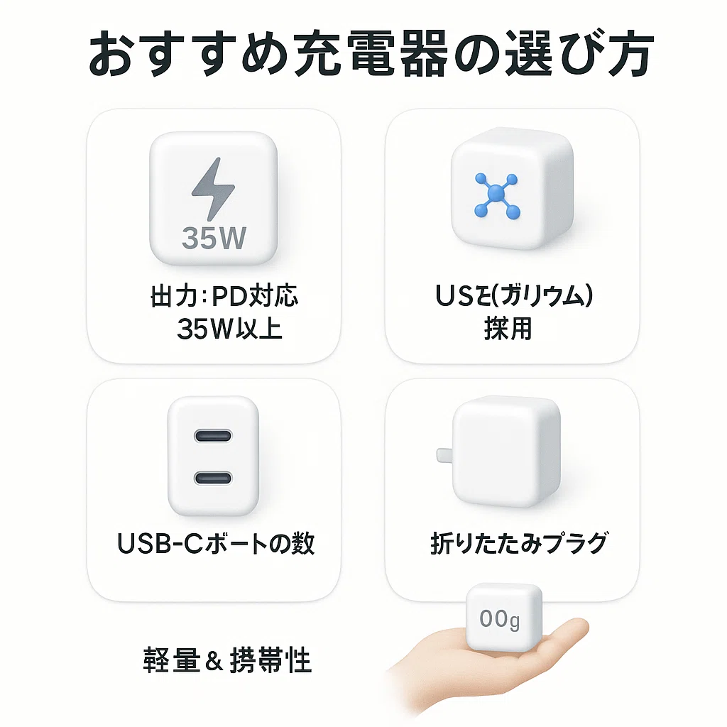 iPhone 16eに充電器ついてないのでおすすめをまとめ【2025年】｜Apple